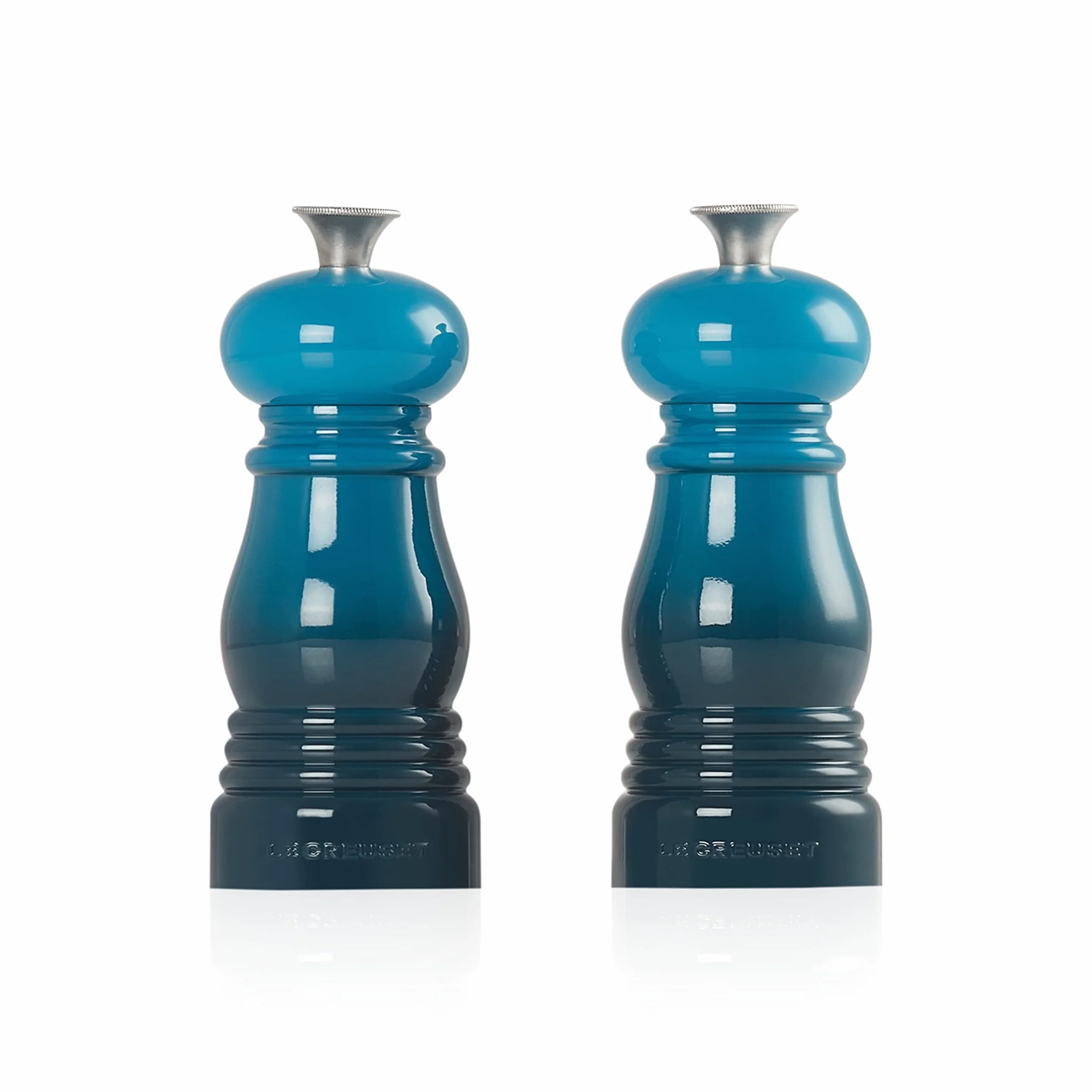 Le Creuset Classic Mini zestaw młynków do soli i pieprzu 11 cm Deep Teal