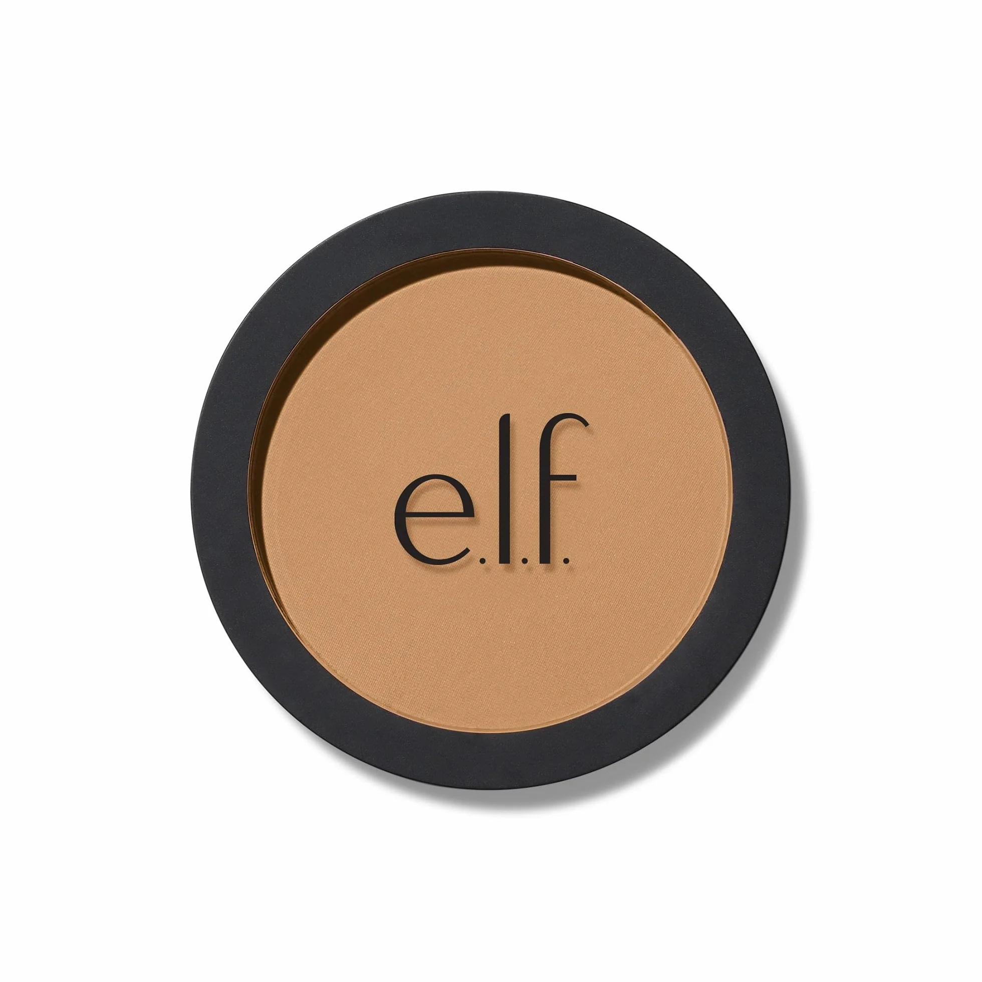 e.l.f. Primer-Infused Bronzer, długotrwały i odporny na budżet makijaż, lekki i składany, gładki i łatwy w użyciu, wegański i nietestowany na zwierzętach, Tan O' Clock
