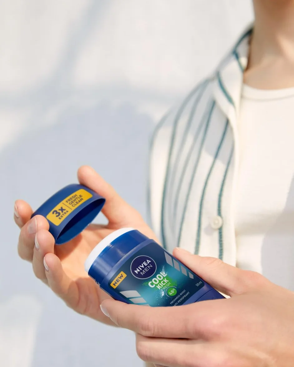 NIVEA MEN Fresh Kick 48 H Antyperspirant w sztyfcie dla mężczyzn 50 ml