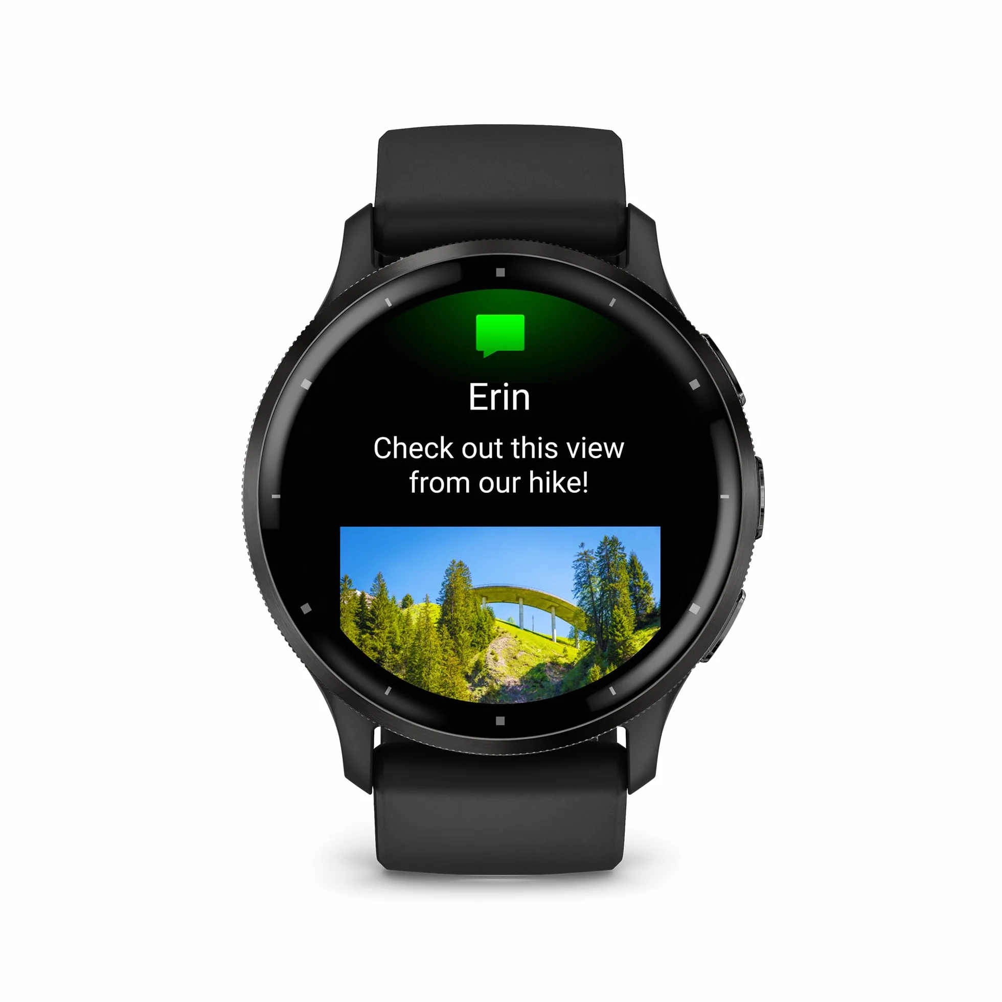 Garmin Venu 3 Smartwatch GPS Wi-Fi Czarny/Slate