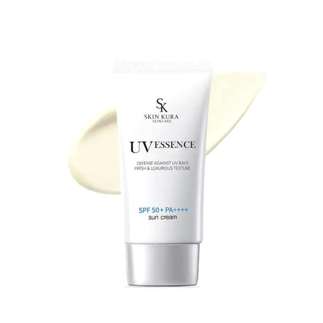 White Truffle Waterfull Mild Sunscreen SPF 50+ - krem przeciwsłoneczny 50ml - Alba - Skinkura - Korean Skincare