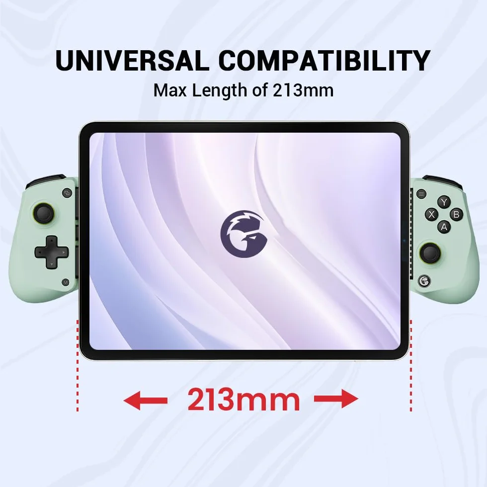 GameSir X5 Lite mobilny kontroler do gier z systemem Android, iPhone 15/iPhone 16, iPad Mini 6/7 (USB-C), kontroler telefonu typu C z drążkami z efektem Halla, funkcja Turbo do Call Of Duty, Genshin