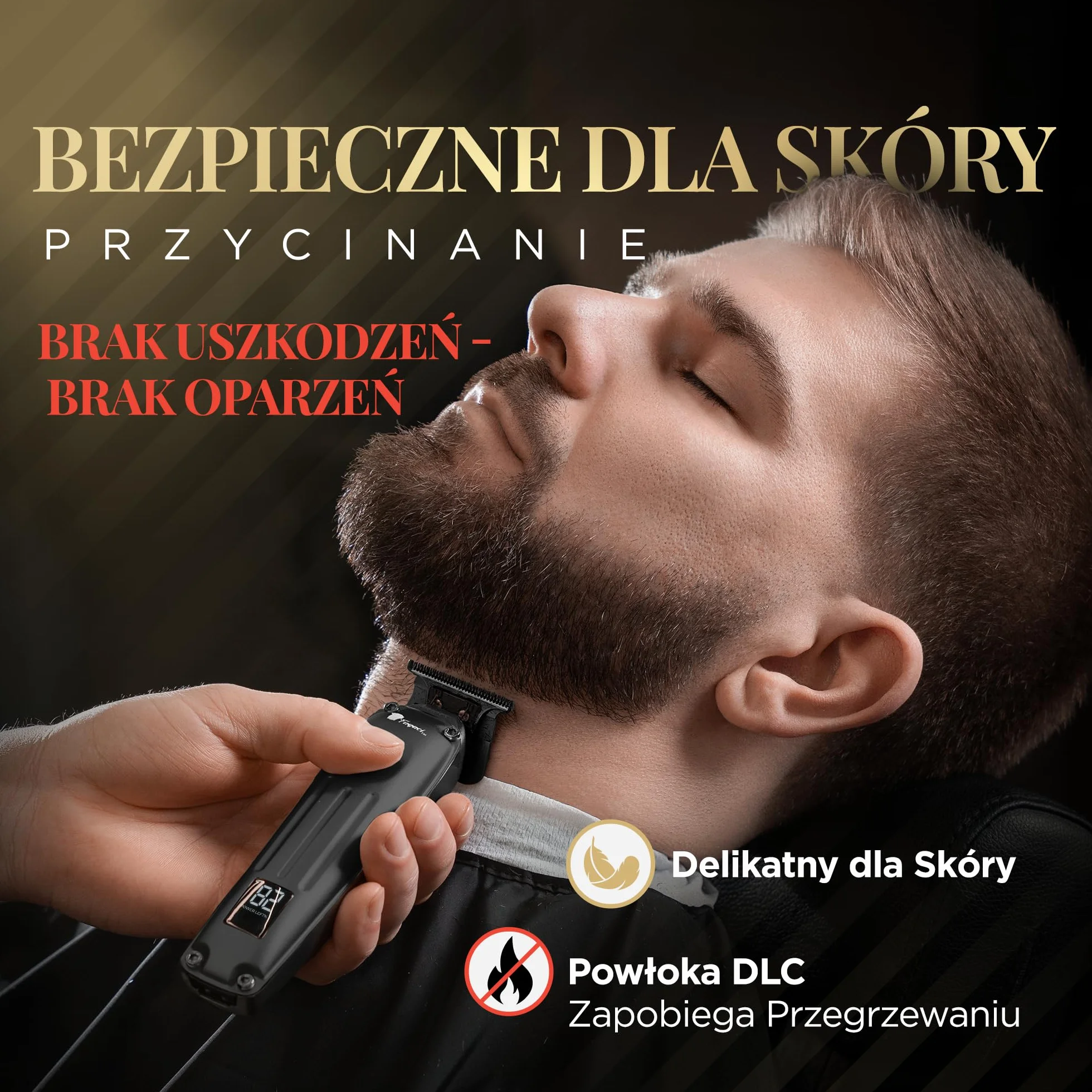 Trymer do włosów Fusion czarny