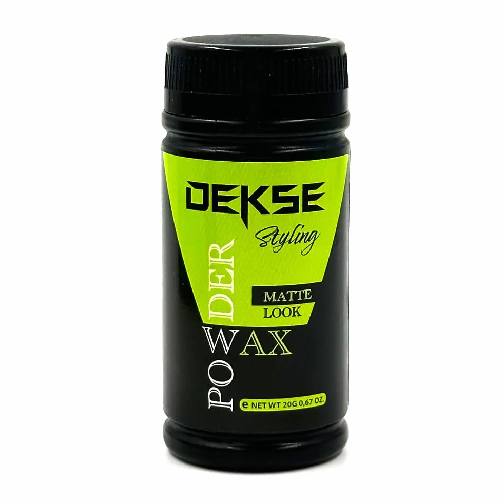 Dekse Wosk w proszku do włosów 20 g | Matujący i Zwiększający objętość | Puder do stylizacji