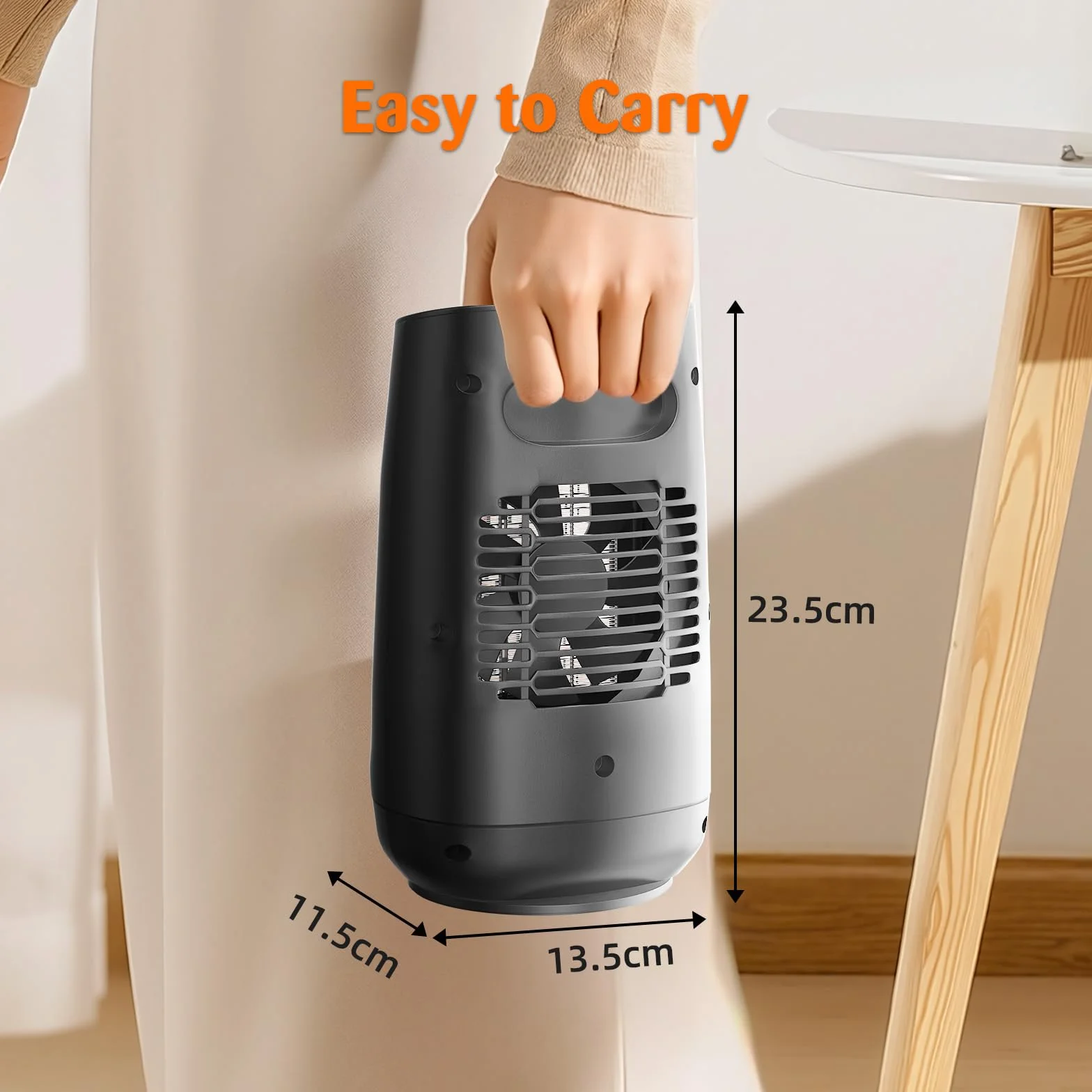 GARDTECH Termowentylator, energooszczędny, typ E