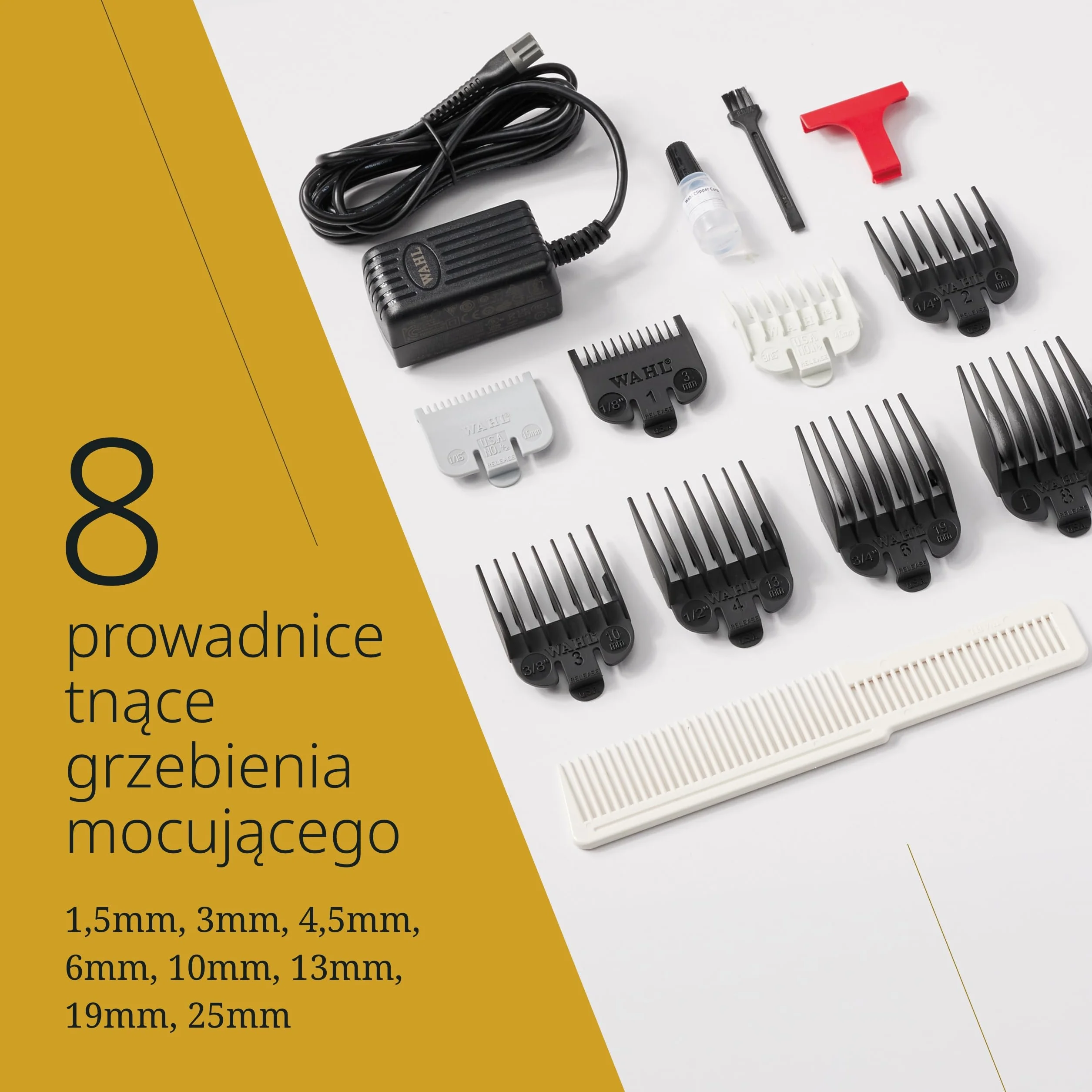 Wahl 5 Star Cordless Magic Clip, Professional Hair Clippers, Pro Haircutting Kit, Clippers for Blunt Cuts, Adjustable Taper Lever, Crunch Blade, Cordless, Lightweight, Barbers Supplies