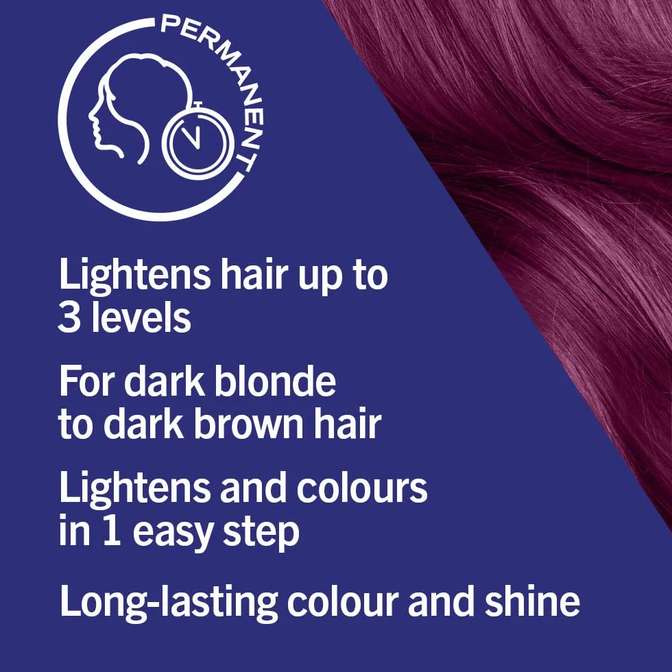(Ultra Violet) - Schwarzkopf LIVE Colour XXL Luminance L76 Ultra Violet Hair Colour
