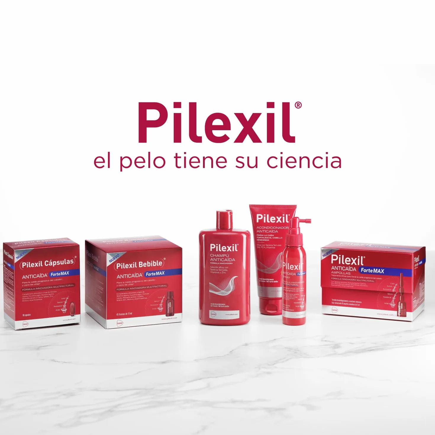 PILEXIL - Szampon przeciw wypadaniu włosów, 2 x 900 ml, często stosowany, hamuje wypadanie włosów, normalizuje cykl, wysoka skuteczność dla mężczyzn i kobiet