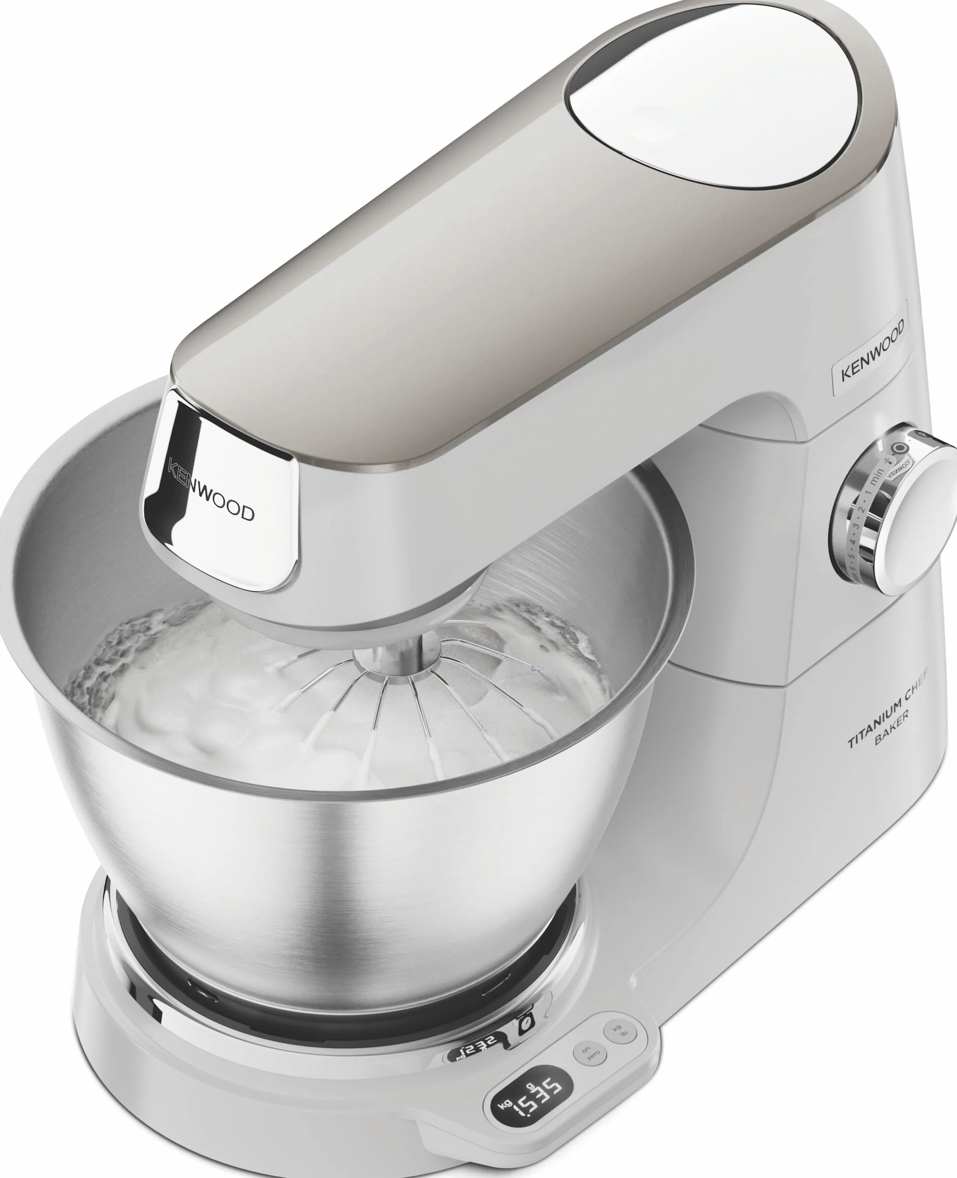 Kenwood Titanium Chef Baker Robot Kuchenny 5 l Biały