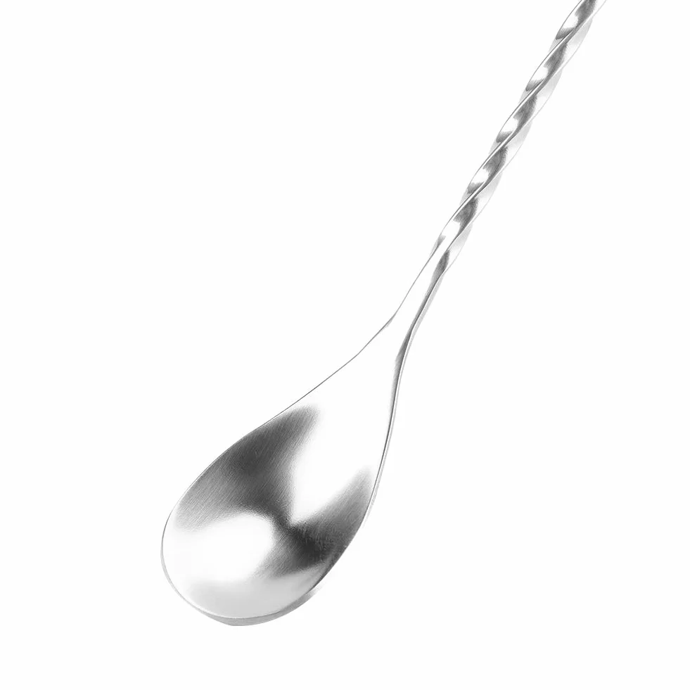 Łyżka do mieszania koktajli 31 cm stal nierdzewna długa rączka