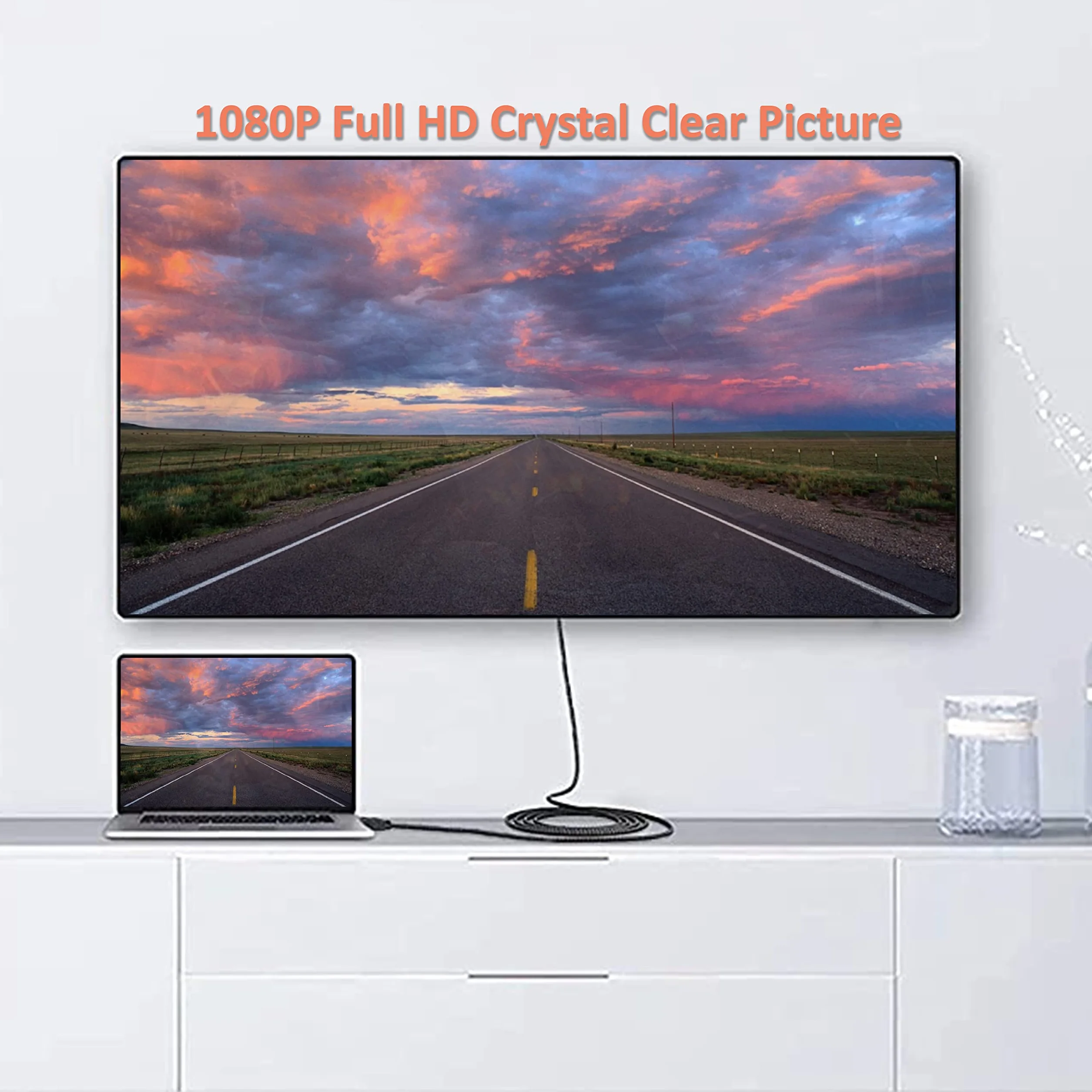 BIGtec Kabel Mini HDMI/DVI pozłacany 1,5 m Mini HDMI C złącze do złącza 18+1 DVI pozłacany i kabel pinowy 2 x ekranowanie