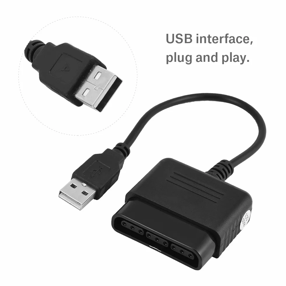 VBESTLIFE Konwerter / do i PC USB kontroler gier konwerter adapter