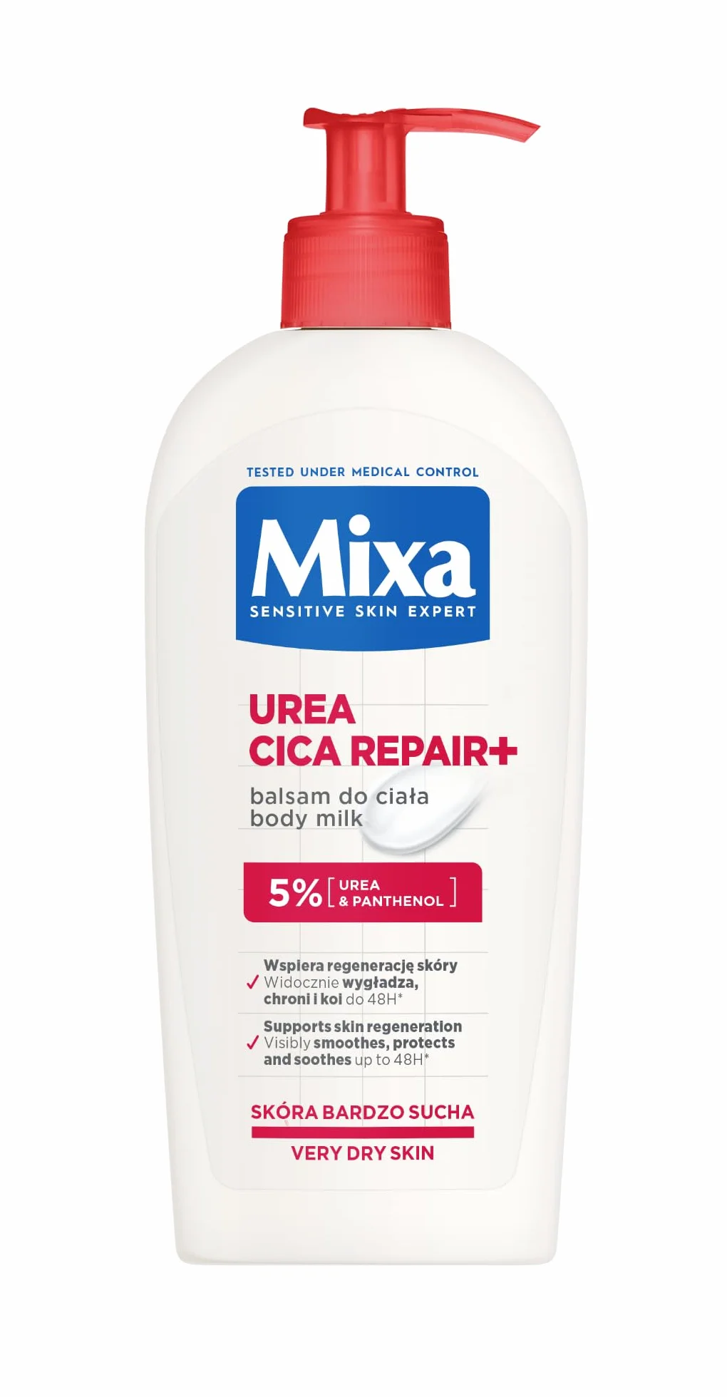 Mixa Urea Cica Repair+ Regenerujący balsam do ciała 400 ml