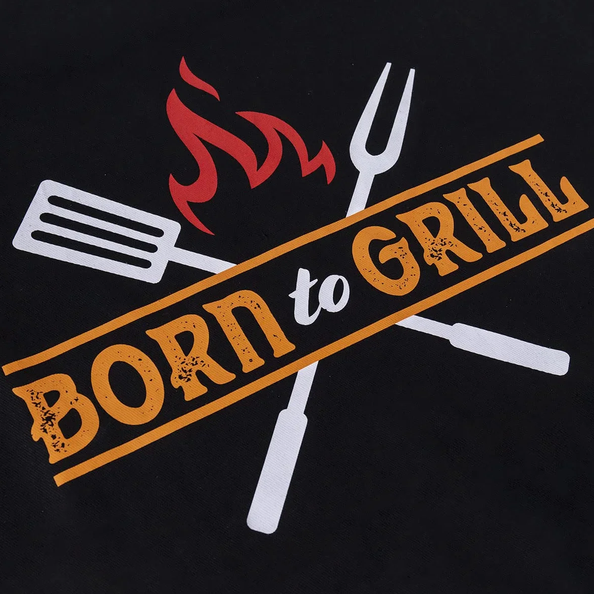 Accentra Zestaw upominkowy Men`s Collection, Born to Grill dla mężczyzn, żel pod prysznic, balsam po goleniu, fartuch do grillowania w pudełku prezentowym wielokrotnego użytku z papieru typu kraft