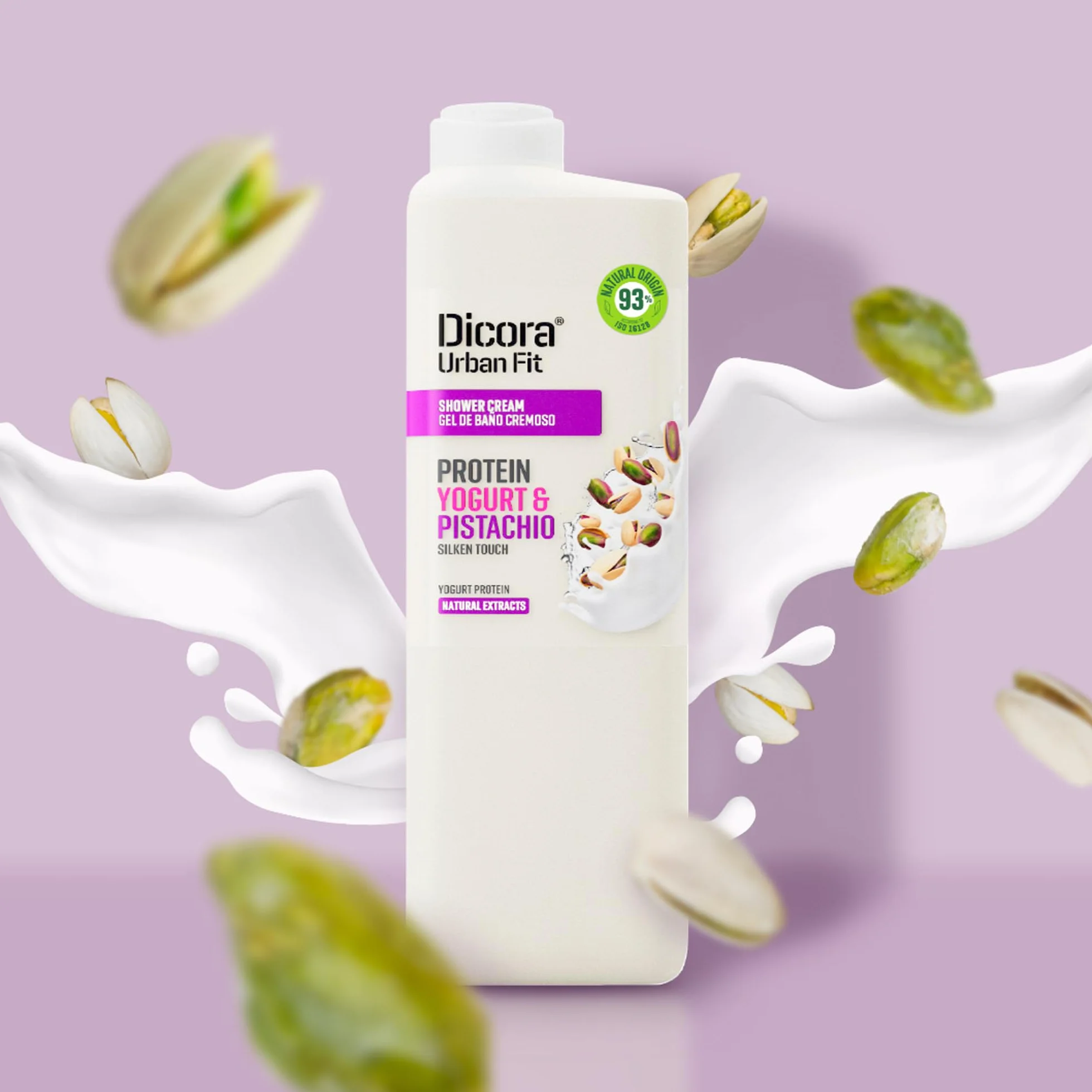 Dicora Urban Fit 750 ml Żel do kąpieli Jogurt & Pistacje