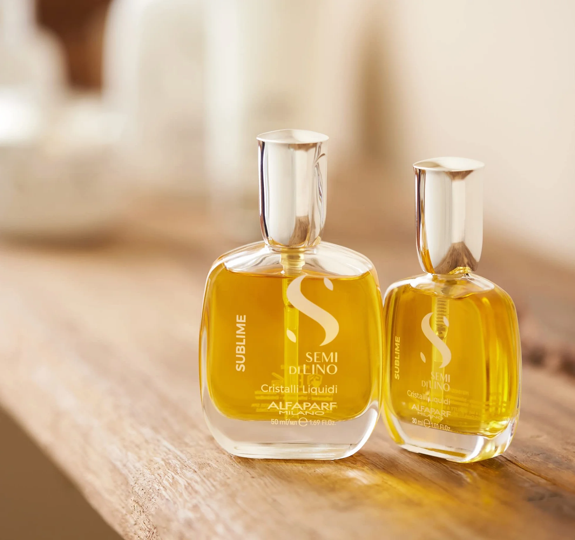 ALFAPARF SEMI DI LINO SUBLIME Cristalli Liquidi Płynne kryształki do włosów 50ml