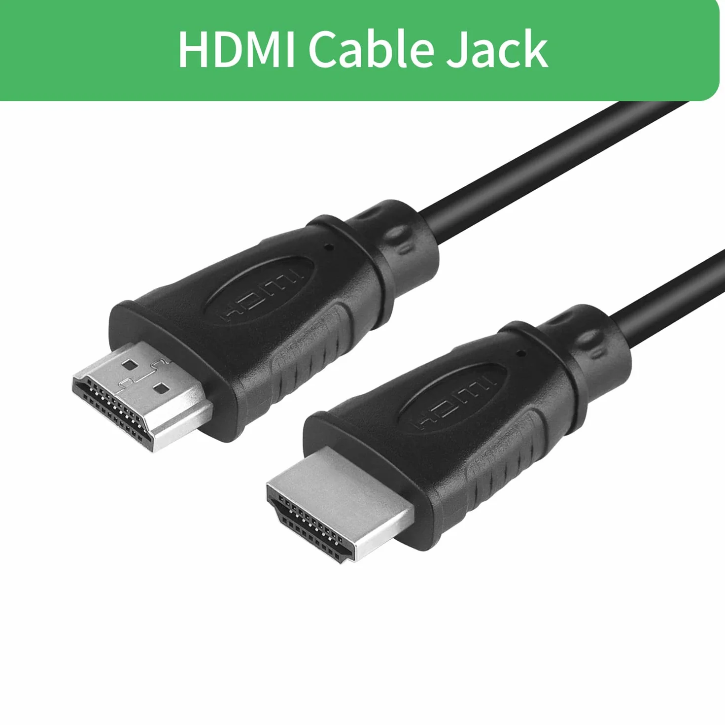 Zestaw 2 kabli HDMI 4K Ultra High Speed 0,25 m, OD 5,0 mm