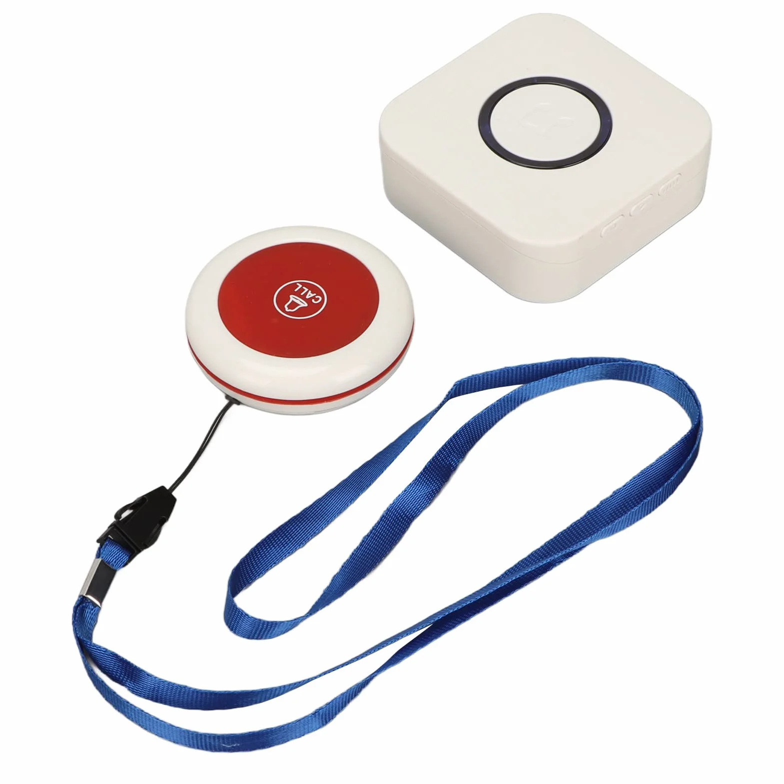 Caregiver Pager Wireless, Caregiver Call Button Systems For Seniors, Fall Alert Devices For Seniors, Help Buttons With Necklace, 38 Music 4 Level Volume
