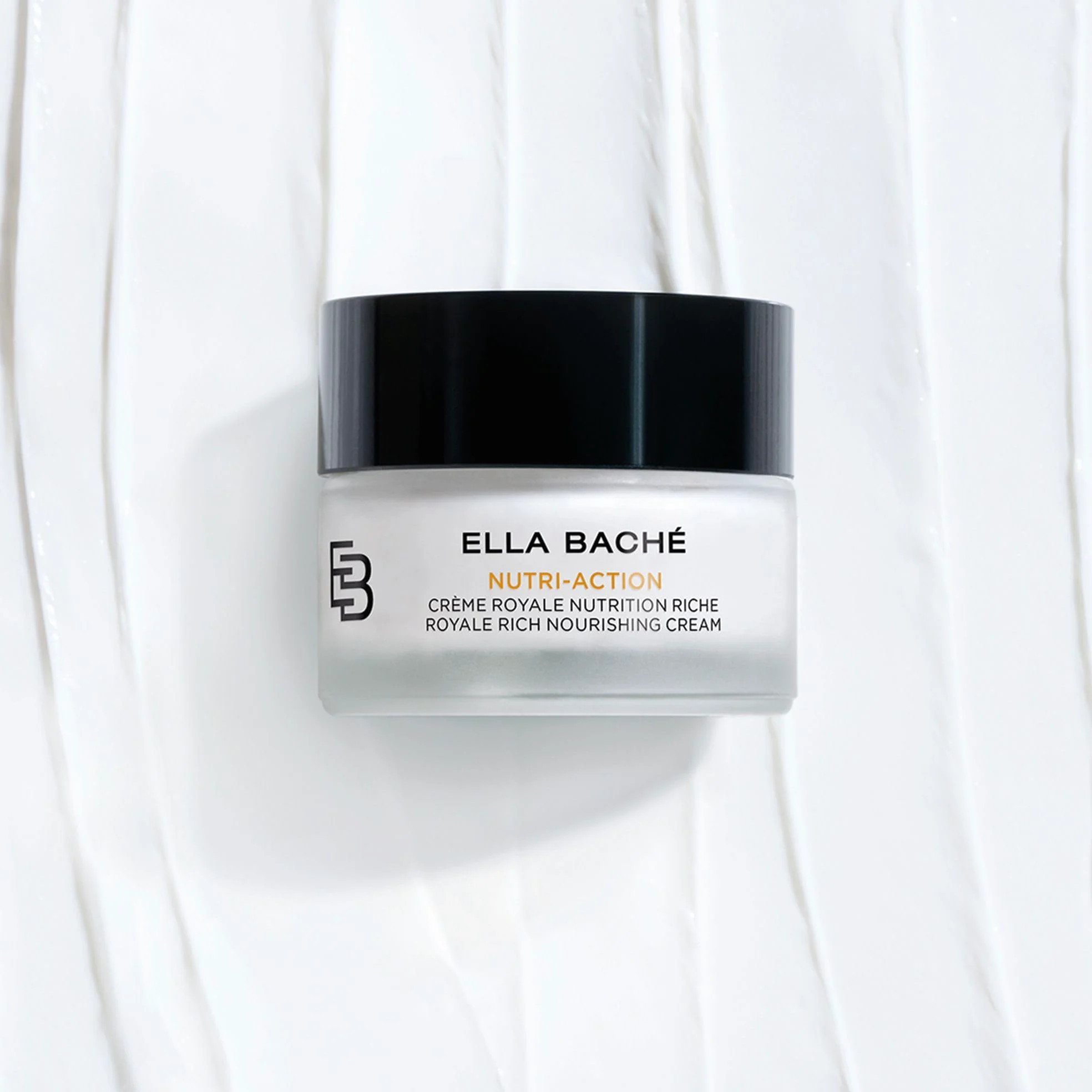 Ella Baché Nutri Action Royale krem budujący 50 ml krem do twarzy z pielęgnującym woskiem pszczelim i bogatym w witaminy olejkiem z kiełków pszenicy