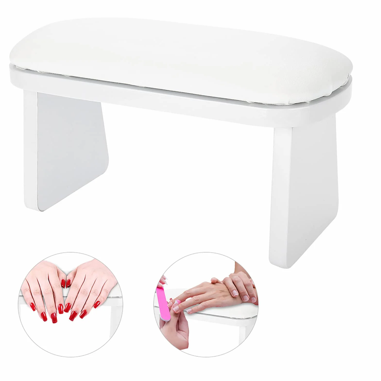Podłokietnik do paznokci Nail Art Manicure, poduszka pod dłoń, poduszka pod dłoń, poduszka pod dłoń, poduszka z mikrofibry, podkładka pod dłonie, poduszka do manicure resztek salonów kosmetycznych