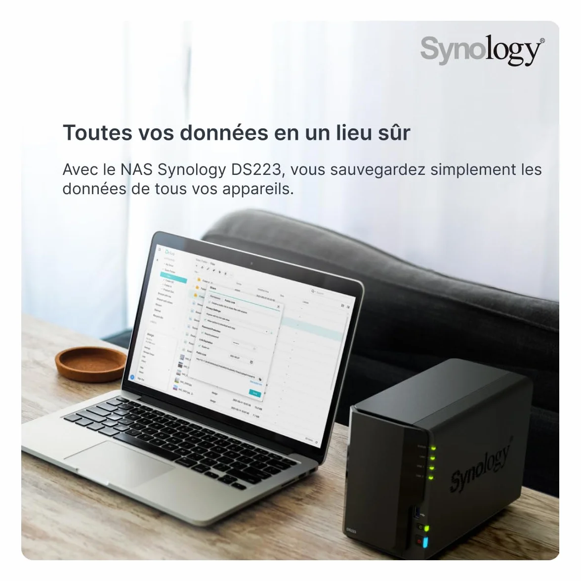 NAS Server Synology Disk Station DS223