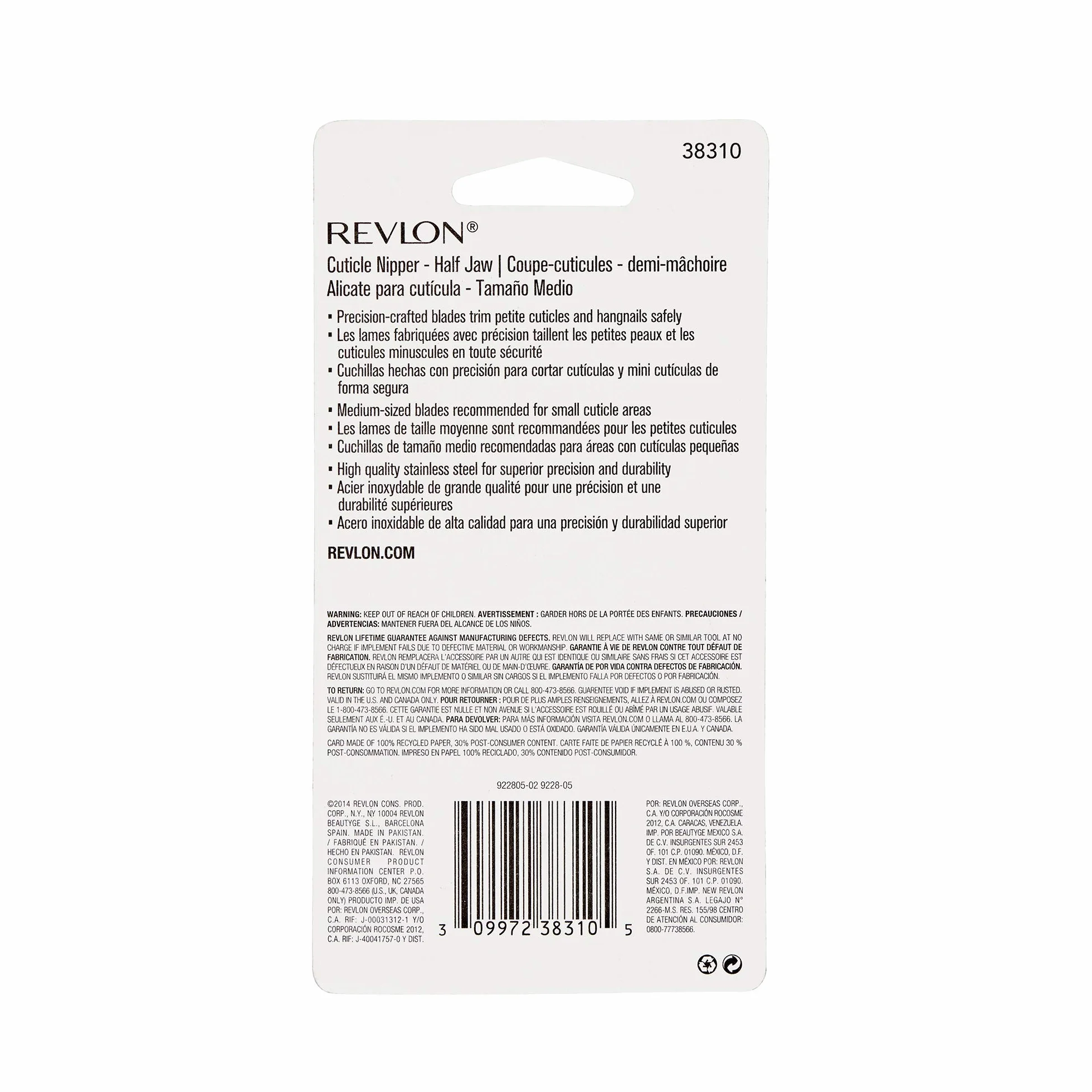 Revlon szczypce do skóry, Half-Jaw