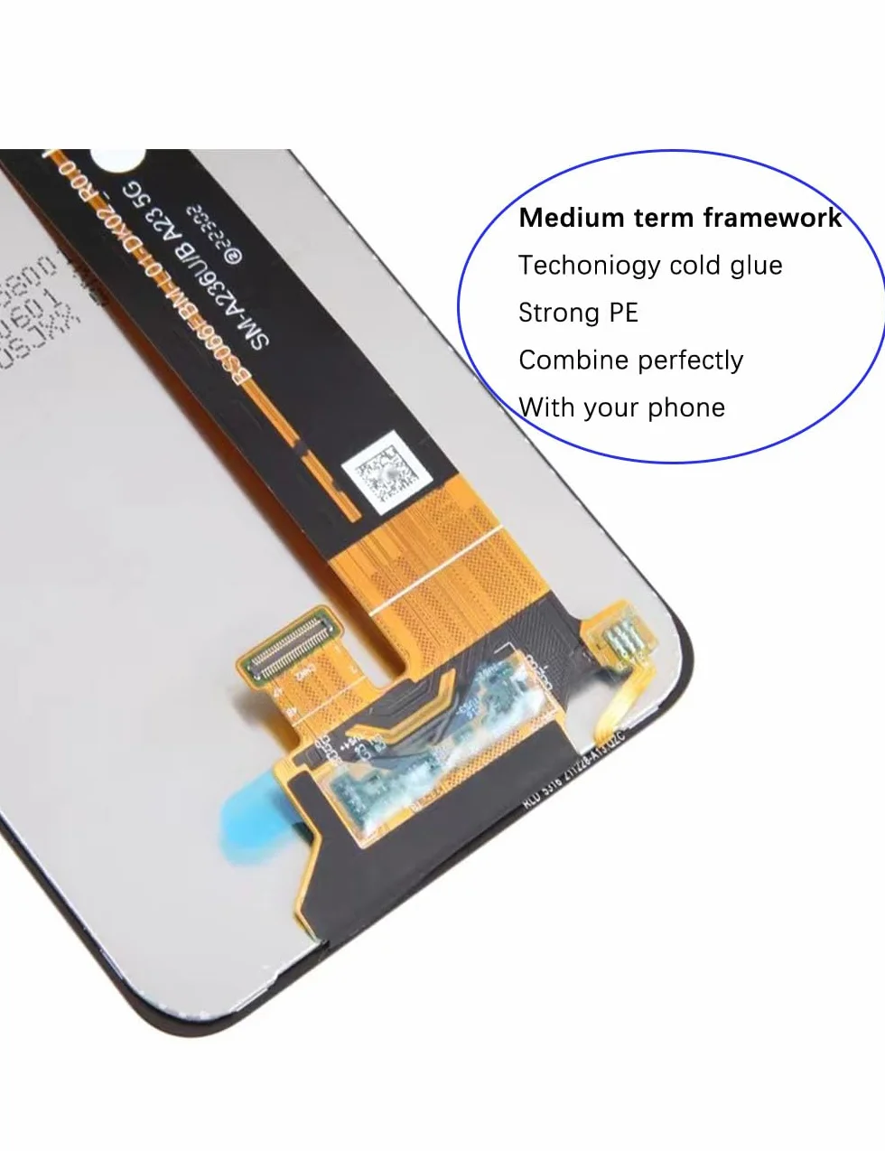 Oryginalny zamiennik wyświetlacza do Samsung Galaxy A23 5G ekran LCD, A236U A236B A236E ekran LCD wyświetlacz dotykowy digitizer zestaw części naprawczych