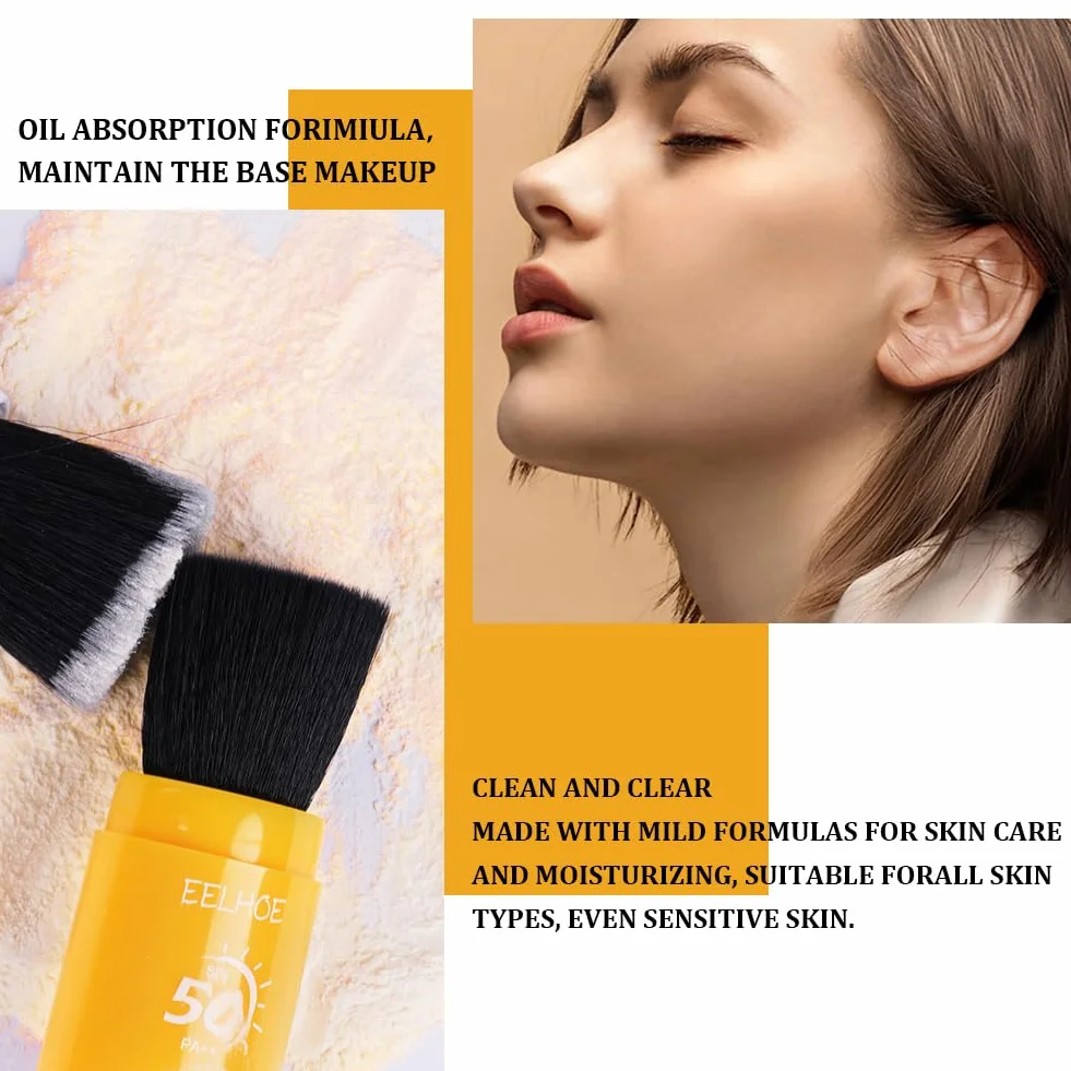 Proszek do pudru, utrwalacz SPF 50, puder trwały, matowy