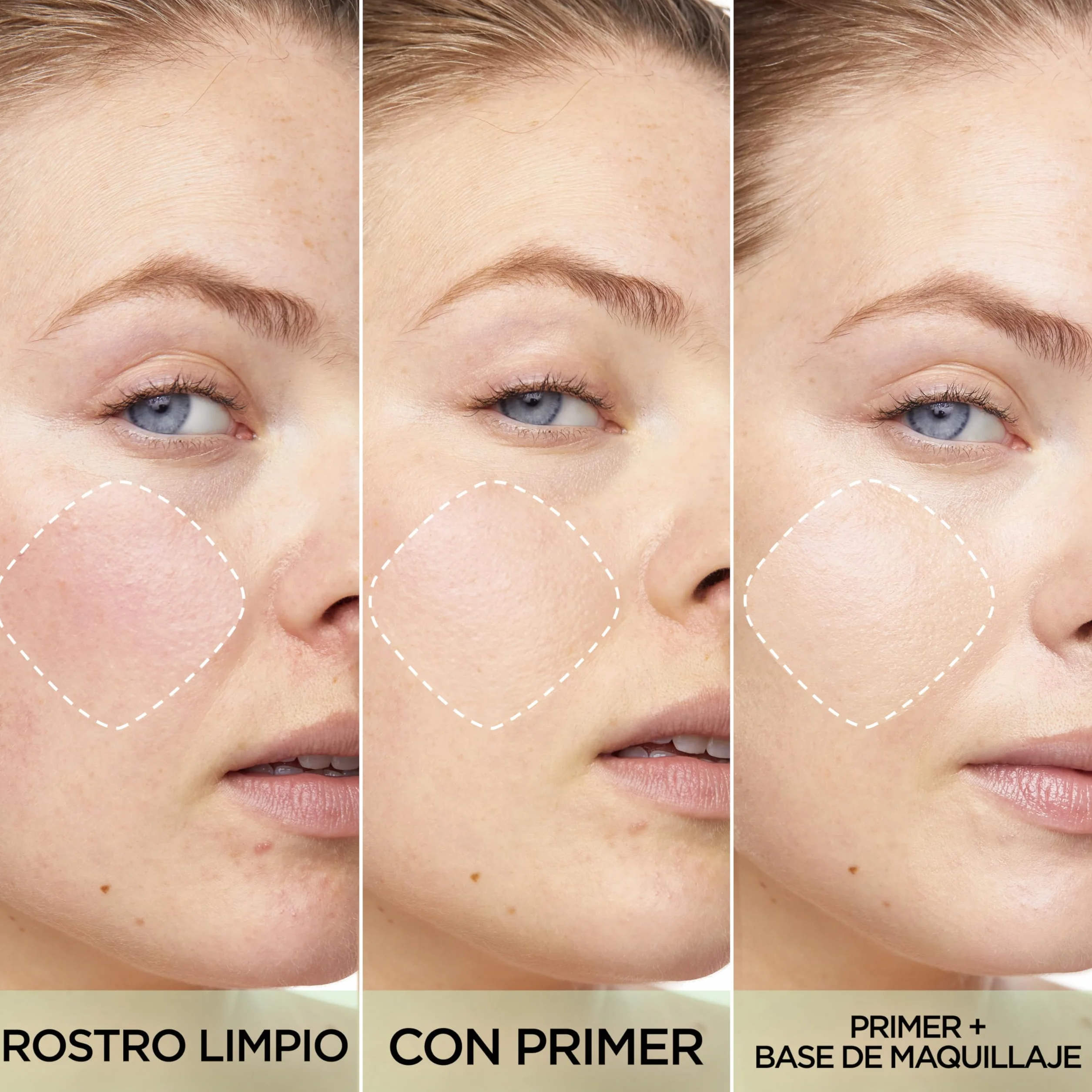 L'Oréal Paris - Długotrwała jednolita baza do pielęgnacji - utrwalenie makijażu 24H - Formuła 4% niacynamidu - Jasna skóra - Prime Lab Redness Eraser - 30 ml