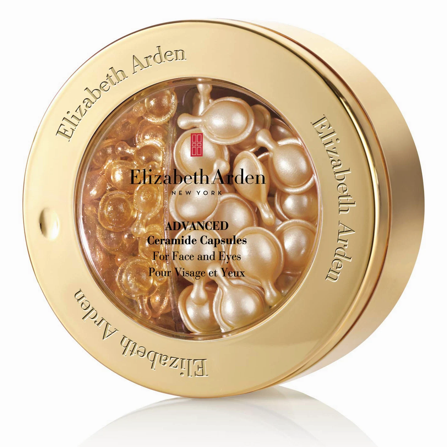 Elizabeth Arden - Zaawansowane Ceramide Kapsułki Duo Twarz i Oczy - Młodzieżowe rozwiązania renowacyjne - Potrójny efekt przeciwstarzeniowy