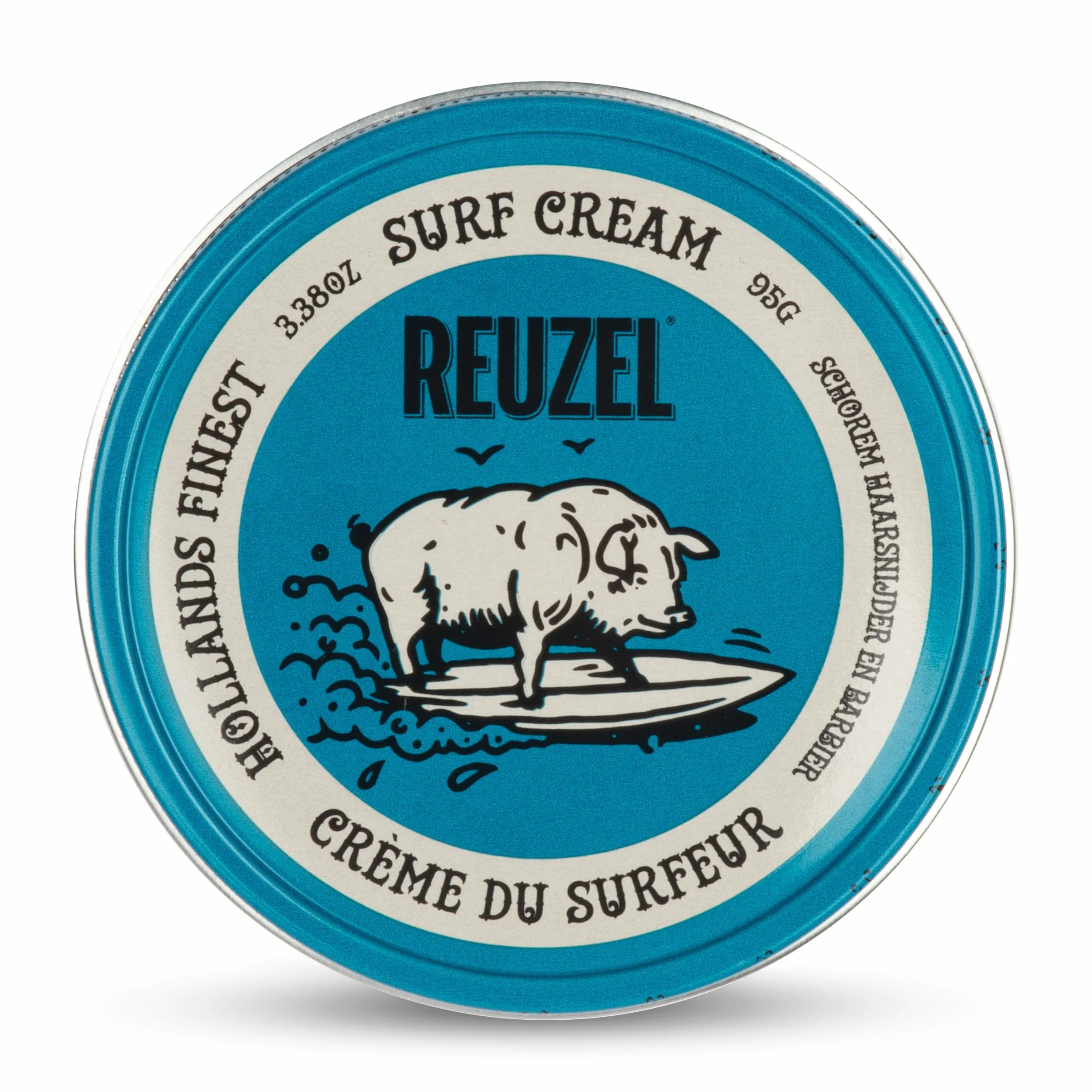 Reuzel Surf Texture and Definition Cream, lekki przez cały dzień, stylizacja rozpuszczalna w wodzie, matowe wykończenie i bez płatków, do wszystkich fryzur, 95 ml