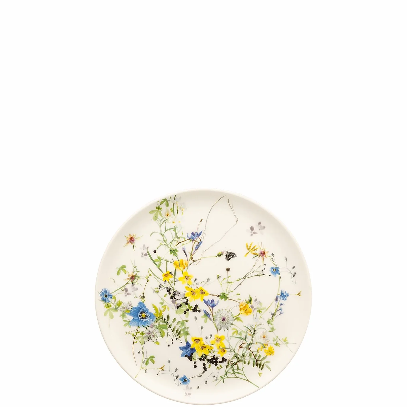 Rosenthal Brillance Fleurs des Alpes talerz na chleb 18 cm