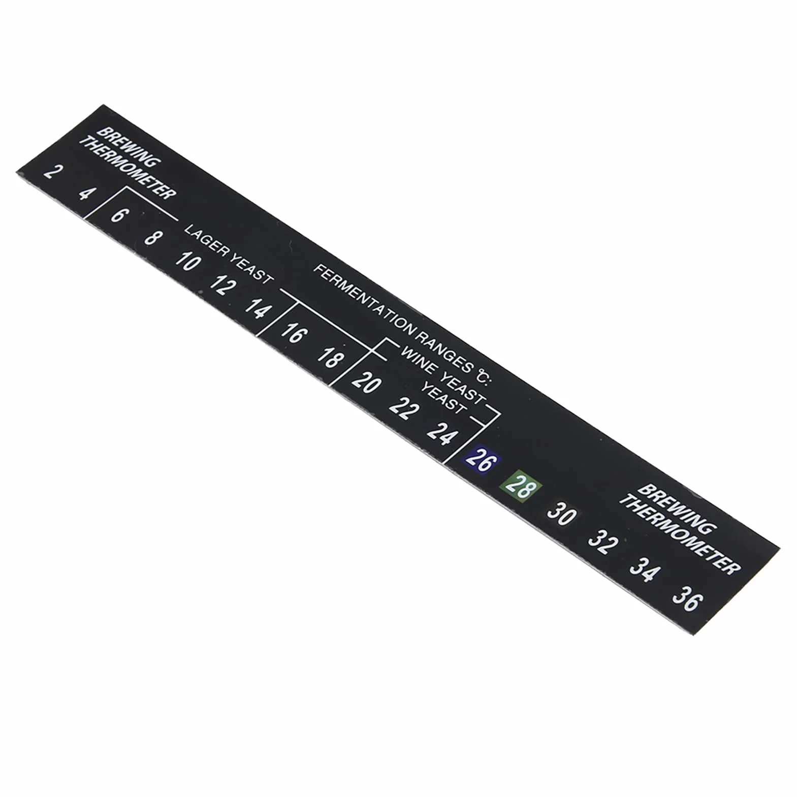 5 Szt. Samoprzylepna Naklejka Na Termometr Warzelniczy LCD Kompatybilna Z Piwem Homebrew