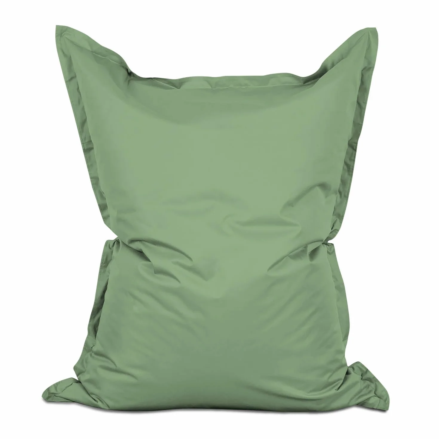 Lumaland Ogromny worek do siedzenia XXL, 140 x 180 cm, wodoodporna, do użytku wewnątrz i na zewnątrz, z ponad 3 milionami elastycznych pereł EPS | Bean Bag z poszewką nadającą się do prania [pastelowa