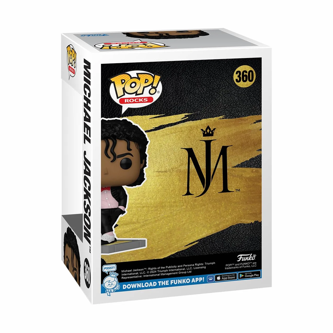 Funko POP! Rocks: Michael Jackson Billie Jean Kolekcjonerska figurka winylowa