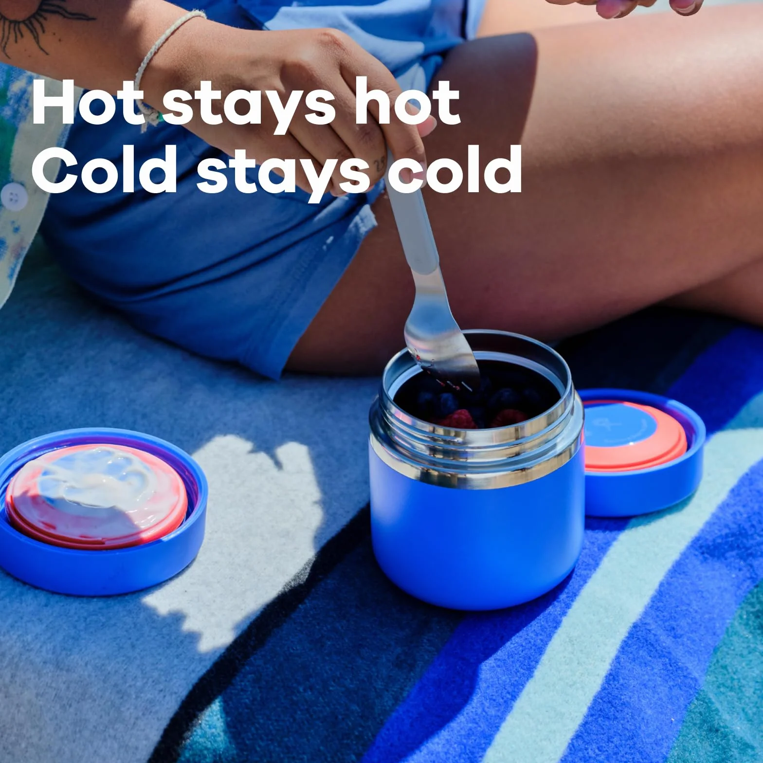 Hydro Flask 350 ml izolowany słoik na żywność agawa