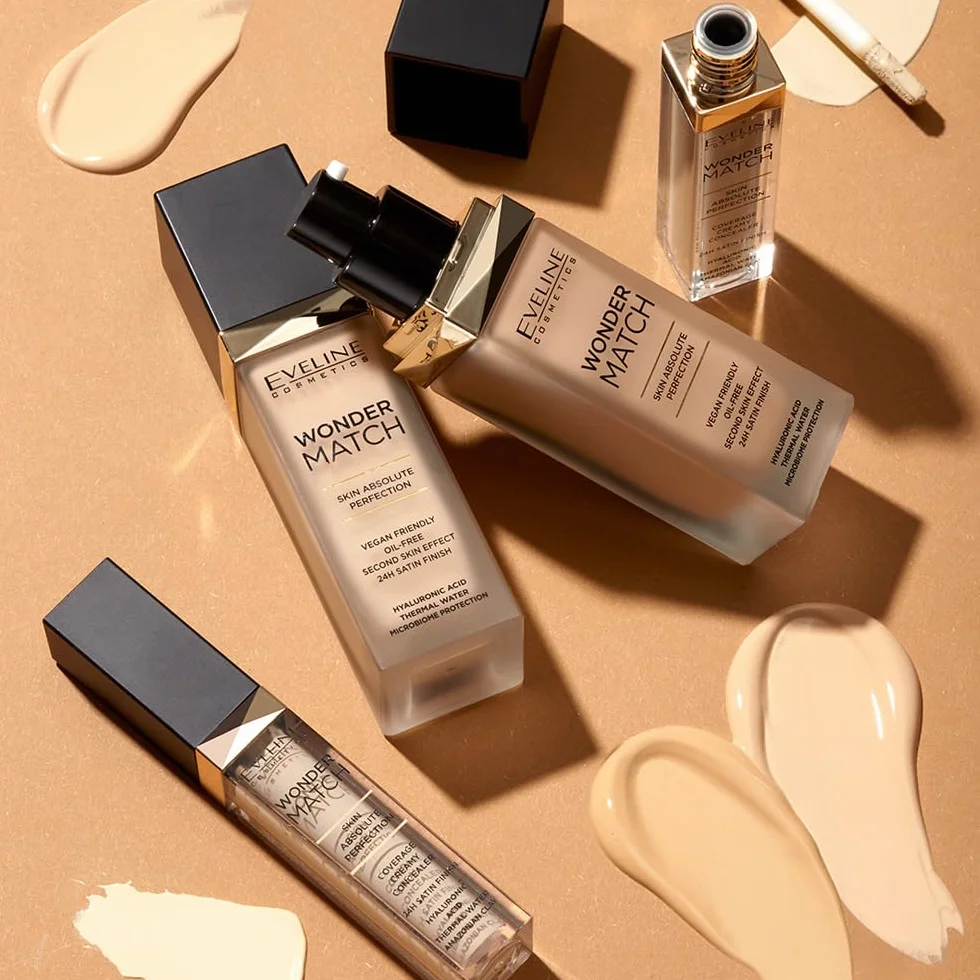 Eveline Cosmetics Wonder Match Luksusowy podkład dopasowujący się - No 05 light porcelain