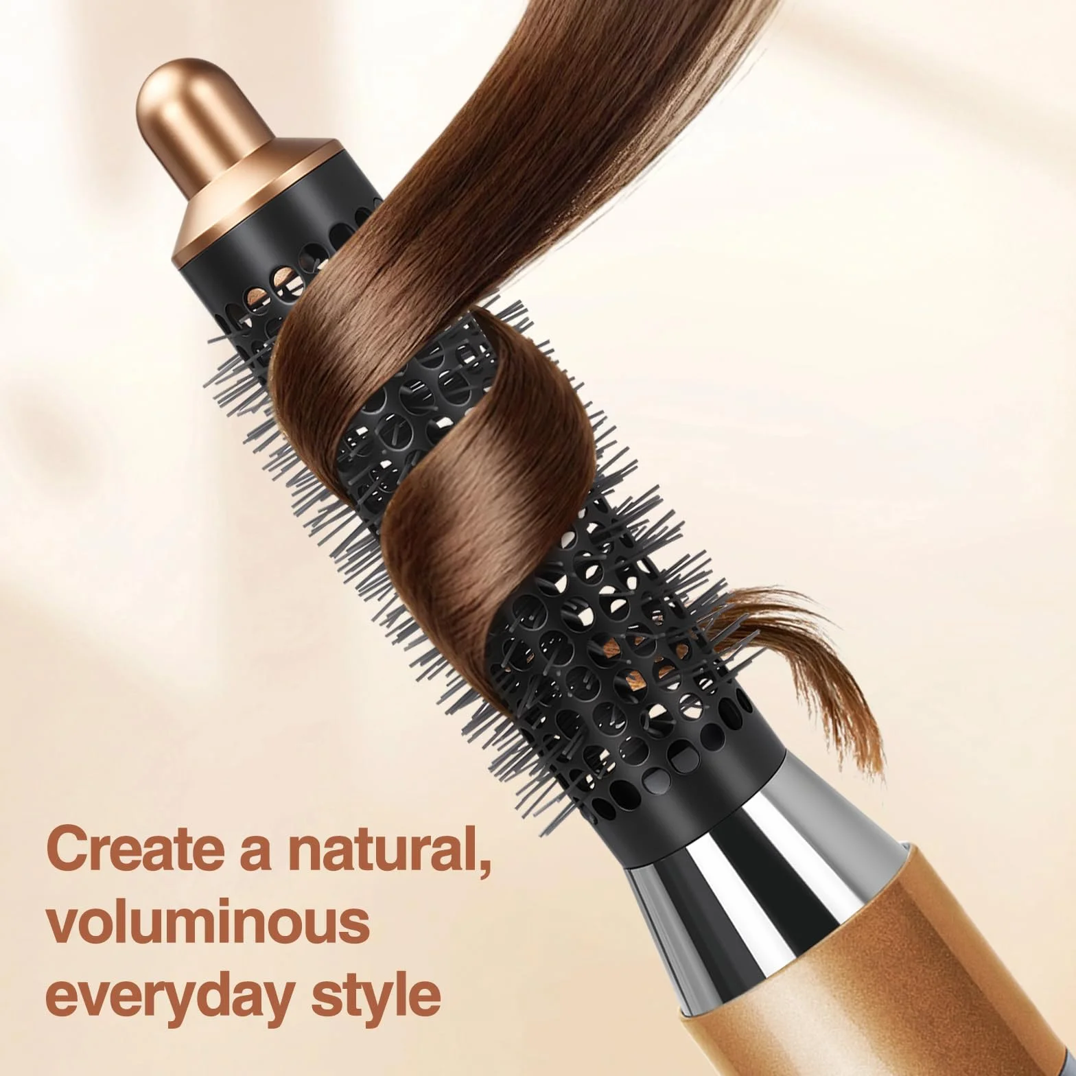 Mała okrągła szczotka objętościowa do Dyson do Airwrap lokówka akcesoria Styler Curling Hair Tool