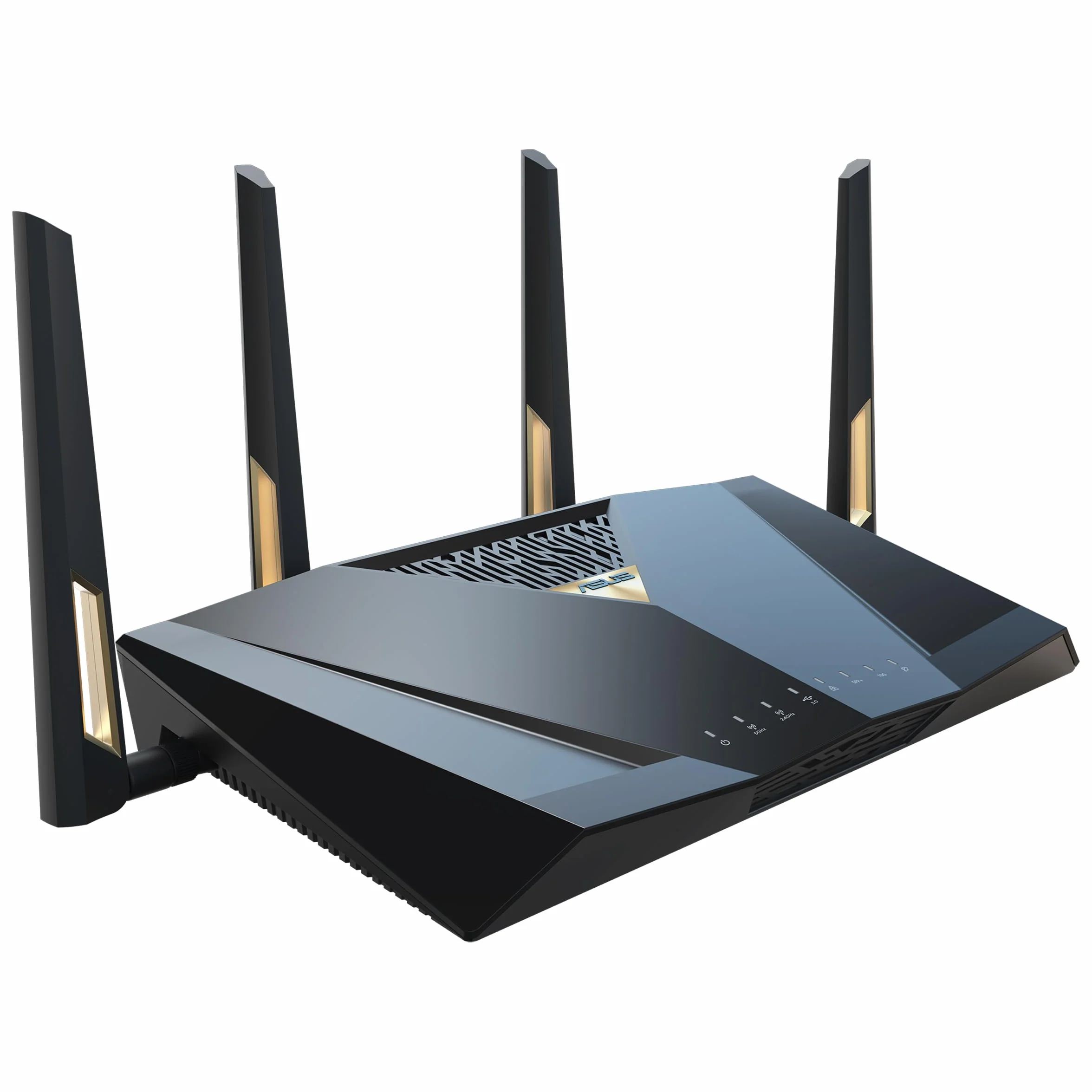 ASUS RT-BE88U wysokiej wydajności dwuzakresowy router AiMesh WiFi 7, 4K-QAM, MLO, 2 porty 10G, SFP+, 4 porty 2,5G, 4 porty 1G, sieć WAN/LAN do 34G, bezpieczeństwo sieci, VPN