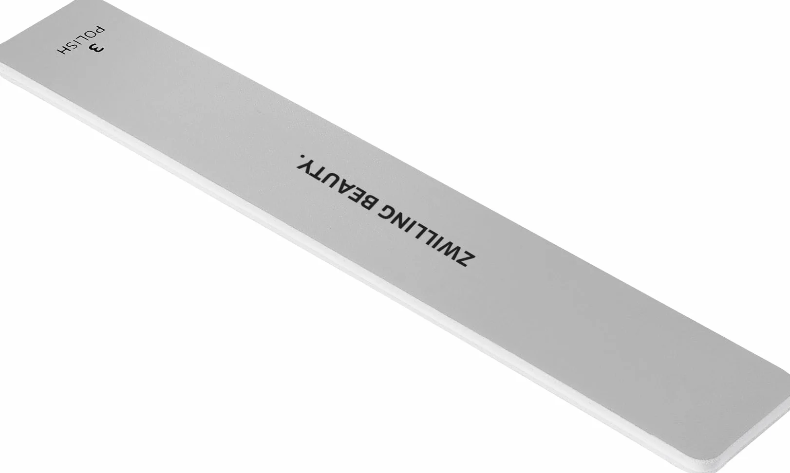 ZWILLING Pilnik do polerowania (3 ziarniste powierzchnie do kształtowania, wygładzania i polerowania, korygowania nierówności i rowków), premium, biały, 160 mm