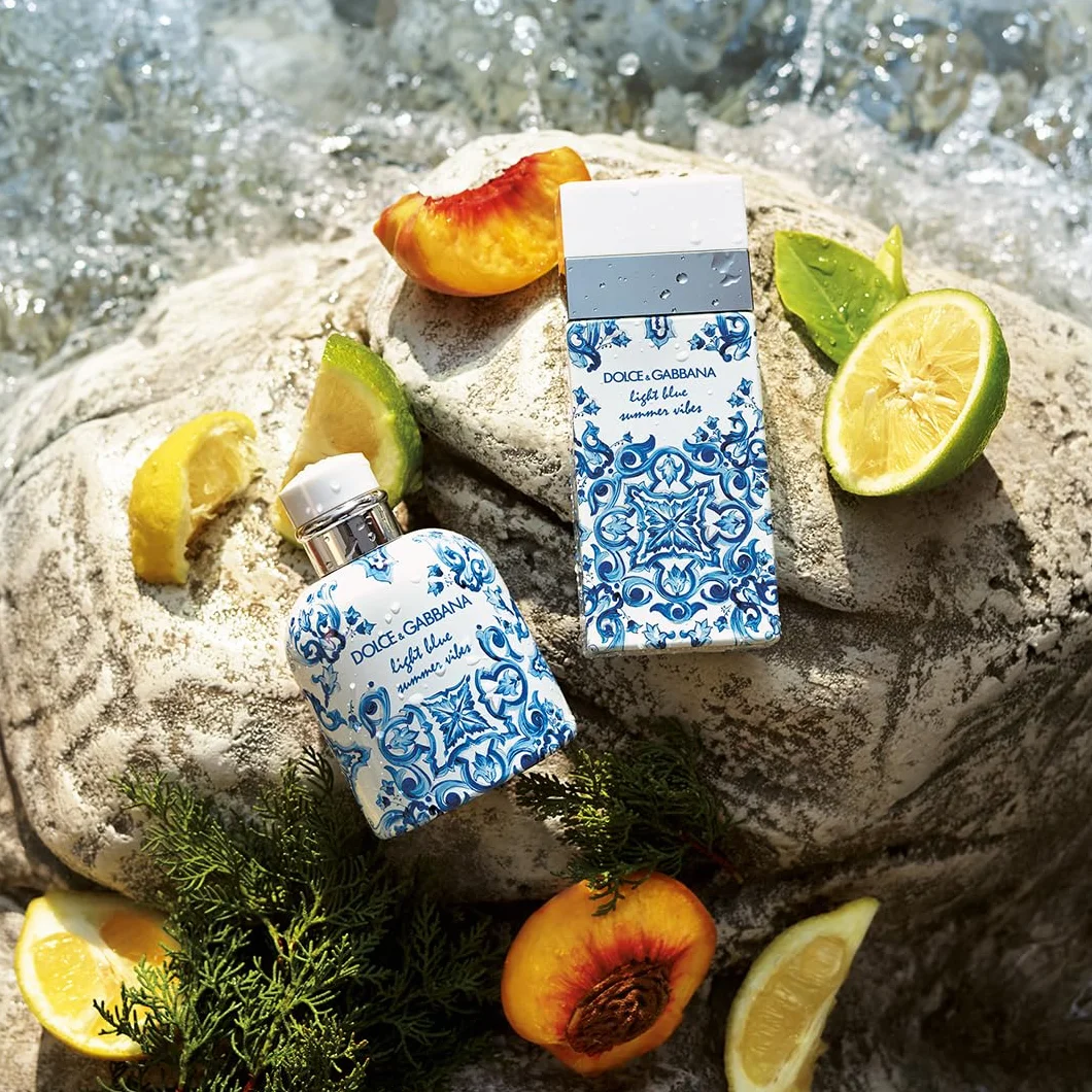 Dolce & Gabbana, Light Blue Summer Vibes, Eau de Toilette, zapach unisex, 100 ml