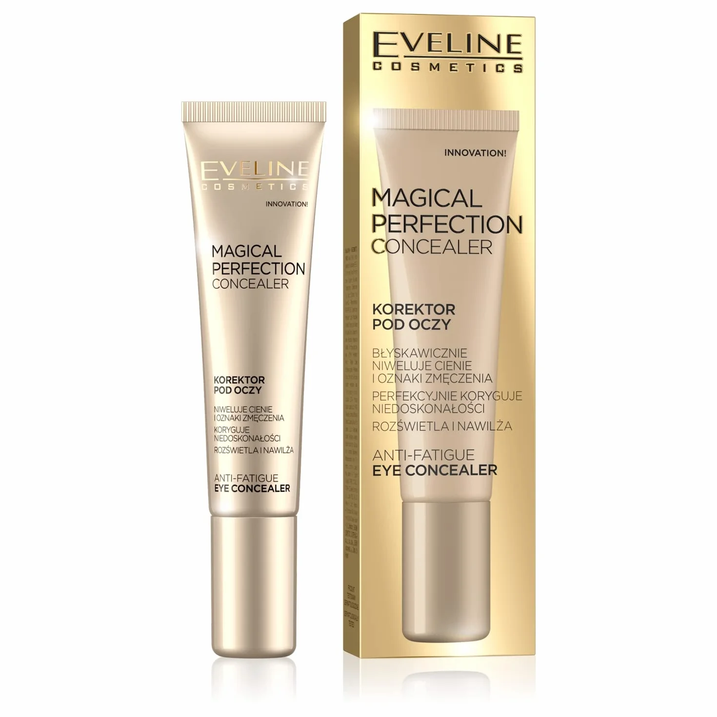 Eveline Cosmetics Magical Perfection Korektor pod Oczy, Naturalny, 15 ml