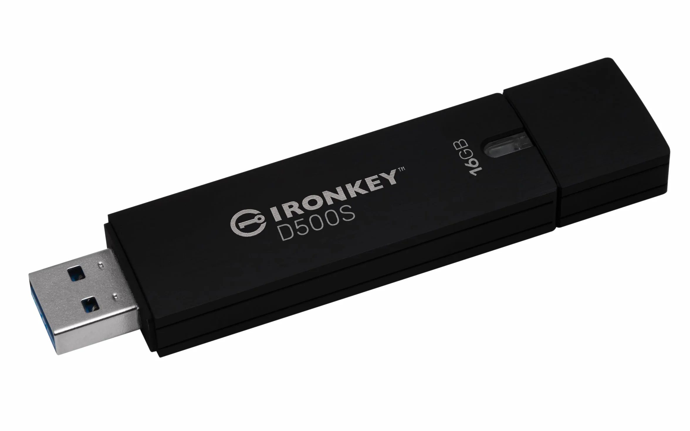 Kingston IronKey D500S szyfrowany sprzętowo dysk flash USB 16 GB FIPS 140-3 Lvl 3 (w toku) AES-256 - IKD500S/16GB