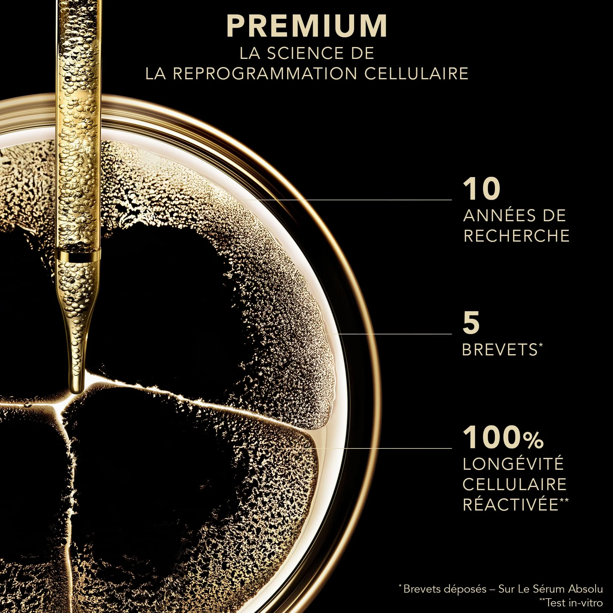 Lierac Premium - Globalne Serum Przeciwstarzeniowe Absolute 30 ml - Koryguje 9 oznak wieku: zmarszczki, plamy, utrata twardości - Serum do twarzy rozbłysk, nawilżenie i jednolitość - każda skóra