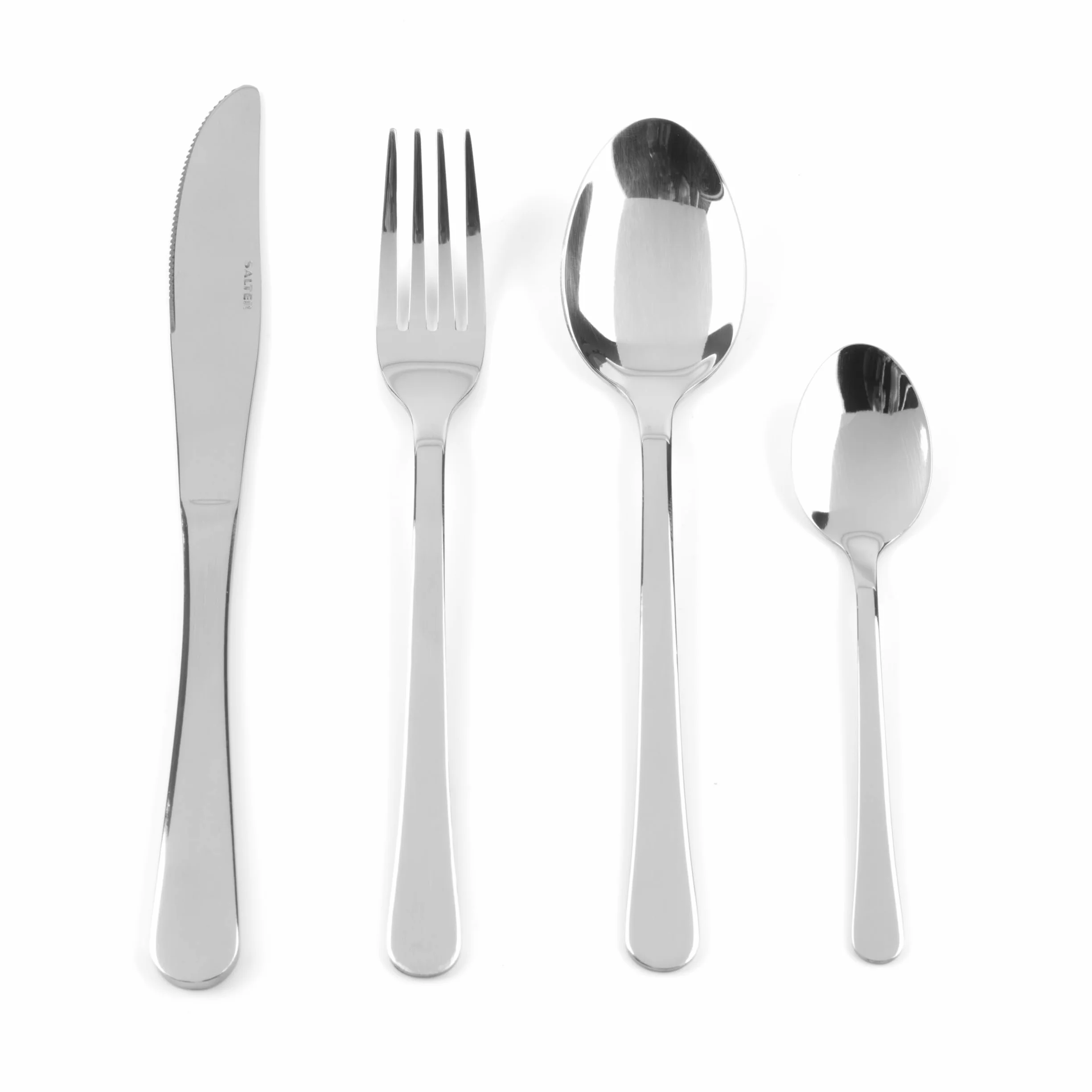 Salter Bakewell 24-Piece Cutlery Set, Stainless Steel