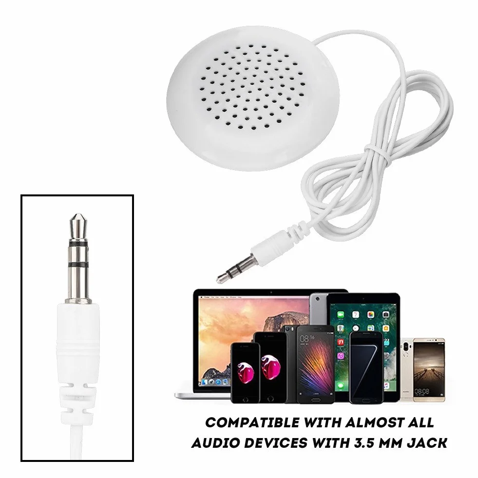 Nowy mini głośnik stereo DIY, True HD i unikalny miękki dźwięk, wtyczka z wejściem audio Aux 3,5 mm, do telefonu MP3 i przenośnej płyty CD