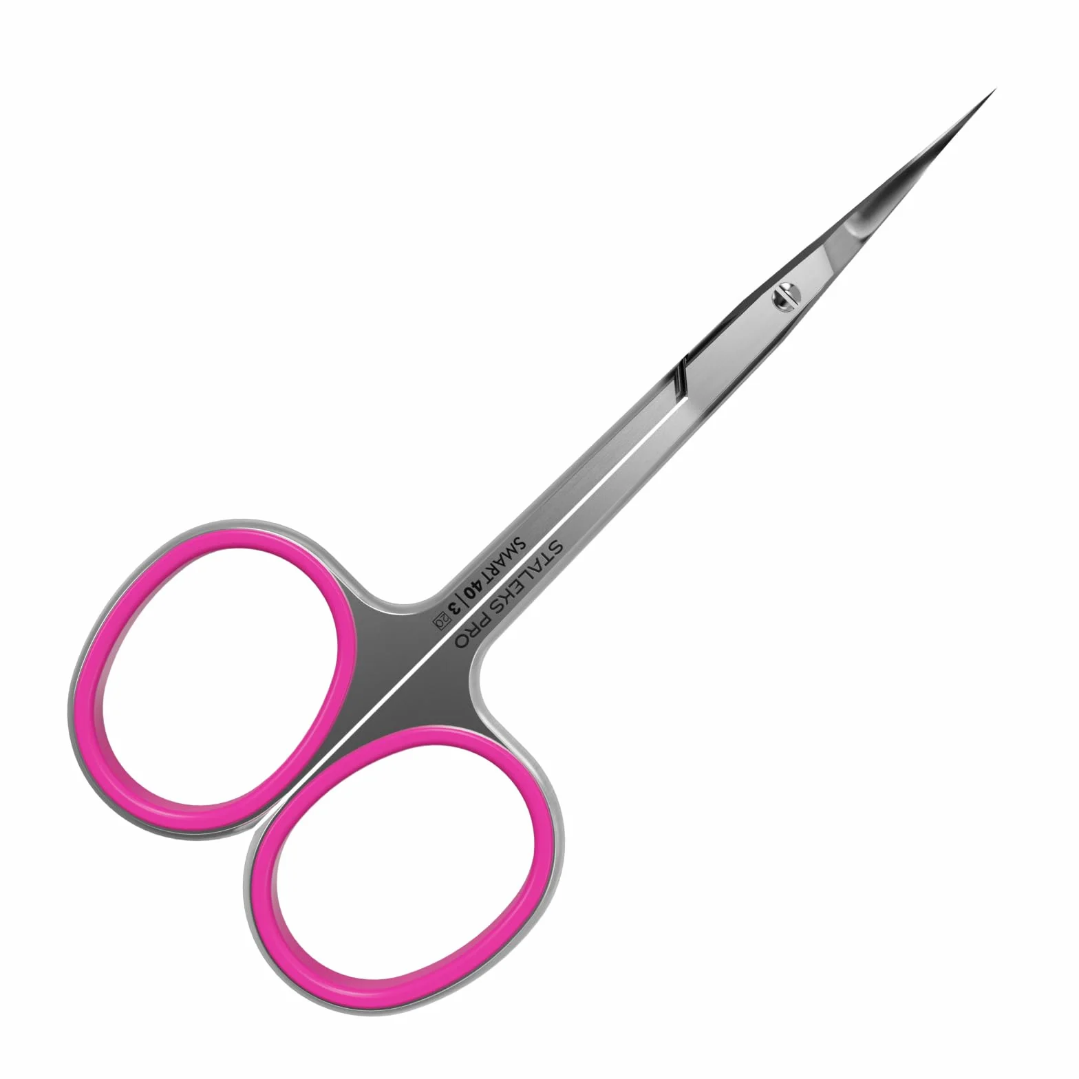 Nożyczki do skórek manicure pedicure duże uchwyty Smart SS-40/3 Staleks proste wydłużone uchwyty