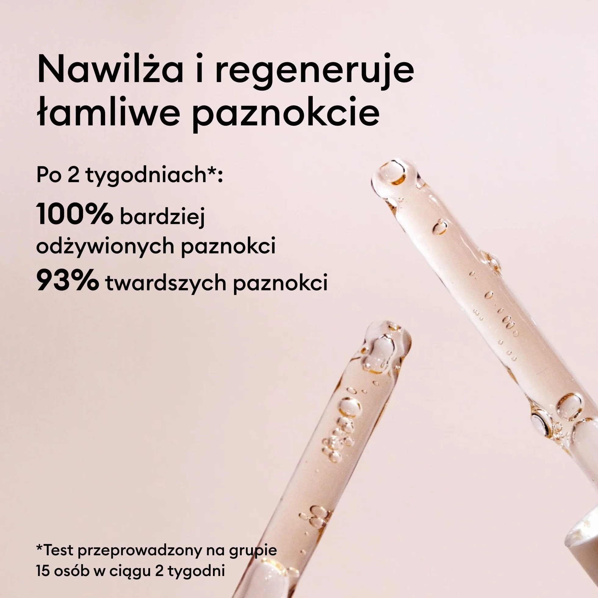 Manucurist Kompletne serum dla uszkodzonych paznokci i skórek, nawilża i regeneruje łamiące się paznokcie, nietłusta żelowa tekstura, 86,5% biologicznego pochodzenia