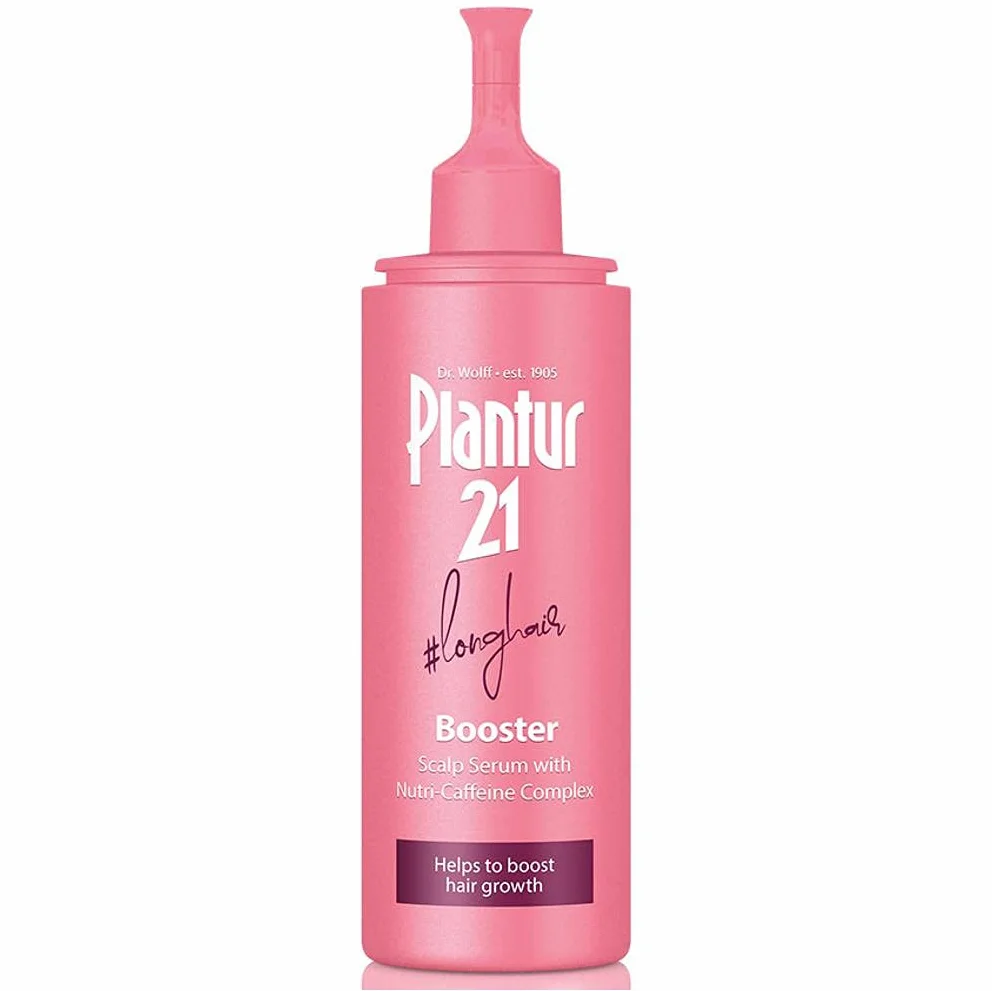 Plantur 21#longhair Booster 125ml | Serum do włosów przyspieszające porost włosów | Bez Silikonów Bez Parabenów | Zastrzyk energii dla cebulek włosowych