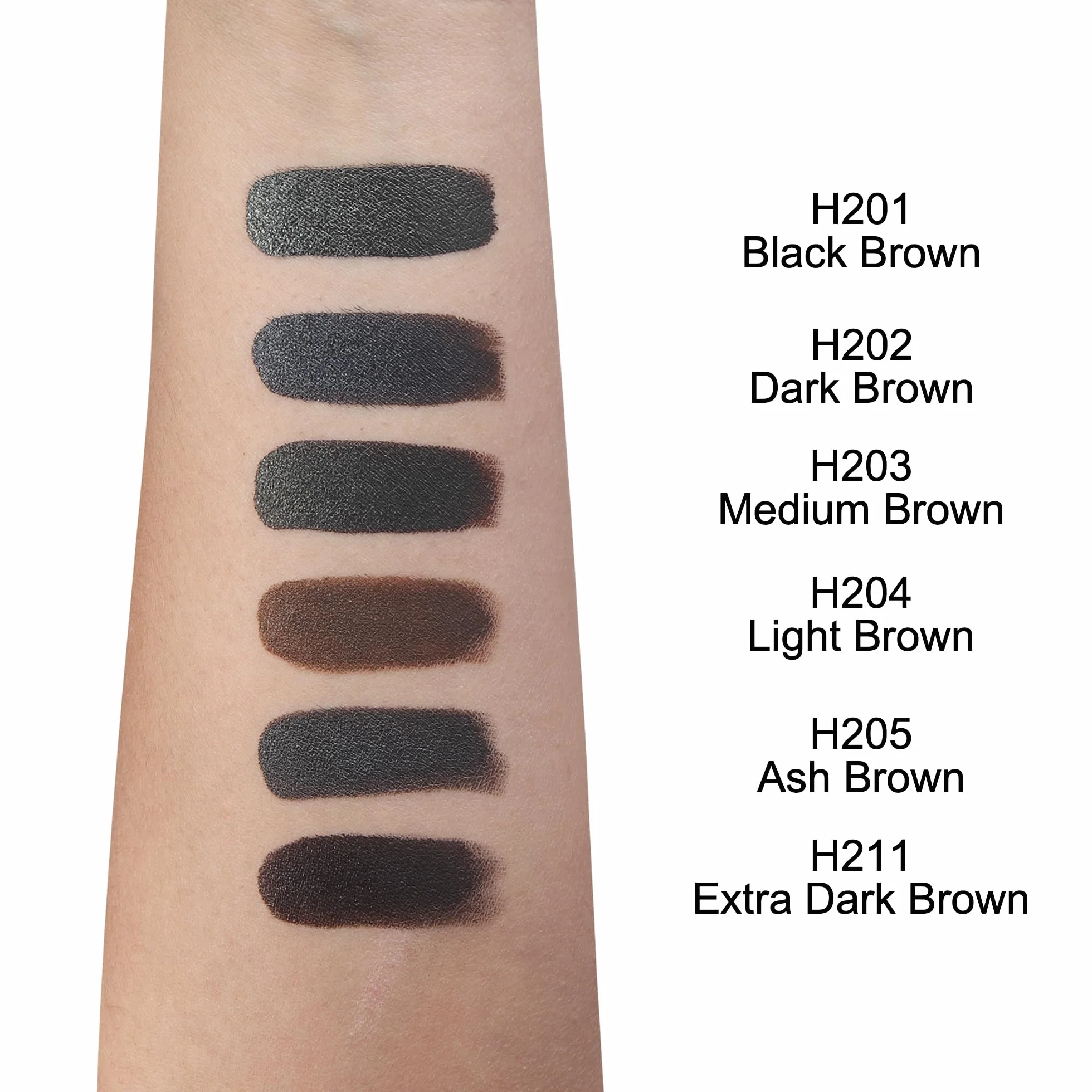 CHUSE PMU Hybrid płynny pigment do brwi 7 ml (H204 jasnobrązowy)
